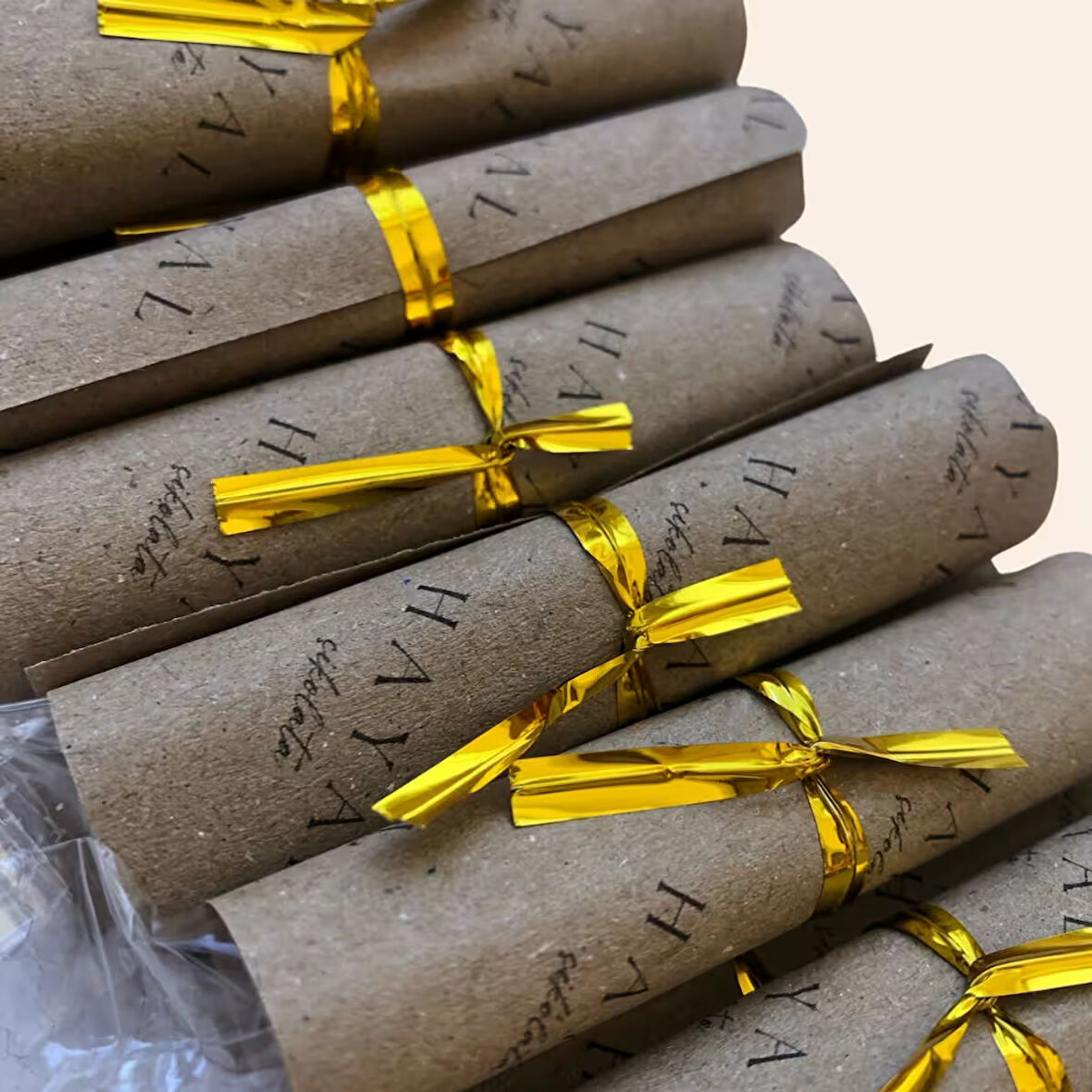 100 Adet / 1 Kg Fal Sargılı Duble Fındıklı Lokum | Özel Fal Mesajlı, Hijyenik Paketli İkramlık Lokum