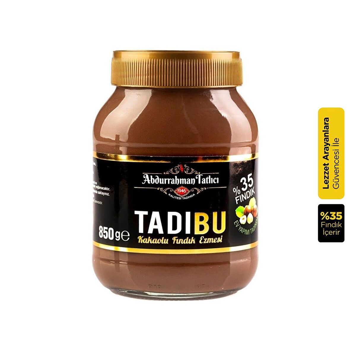 Tadıbu Kakaolu Fındık Ezmesi 850gr %35 Fındık İçerir