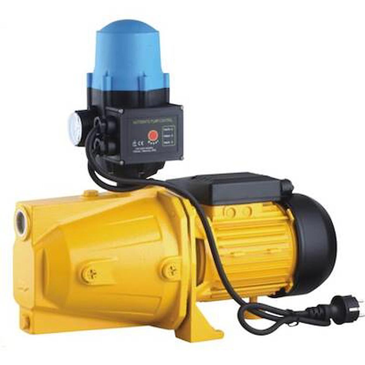 Jet 100M 1 HP 5 Kat 6 Daire Termik Korumalı Paket Hidroforu - Kablolu Hidromatlı