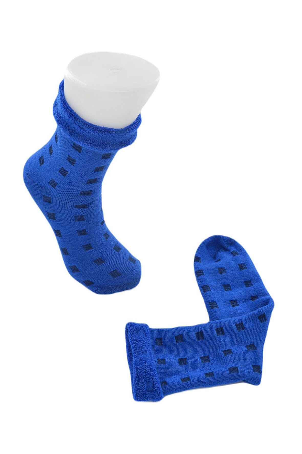 Flora Kadın Özel Koleksiyon Dikişsiz Burun Havlu Çorap