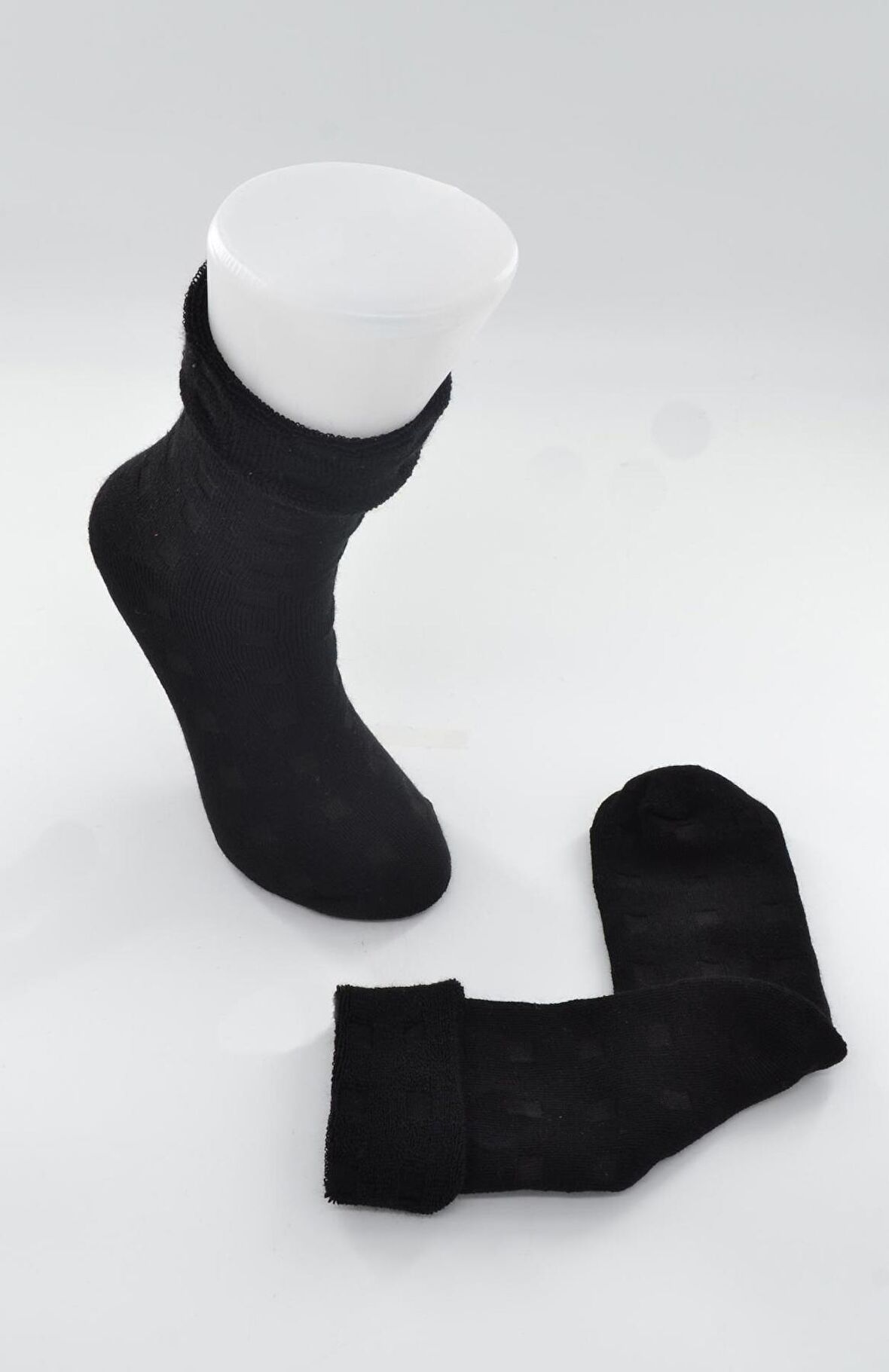 Flora Kadın Özel Koleksiyon Dikişsiz Burun Havlu Çorap