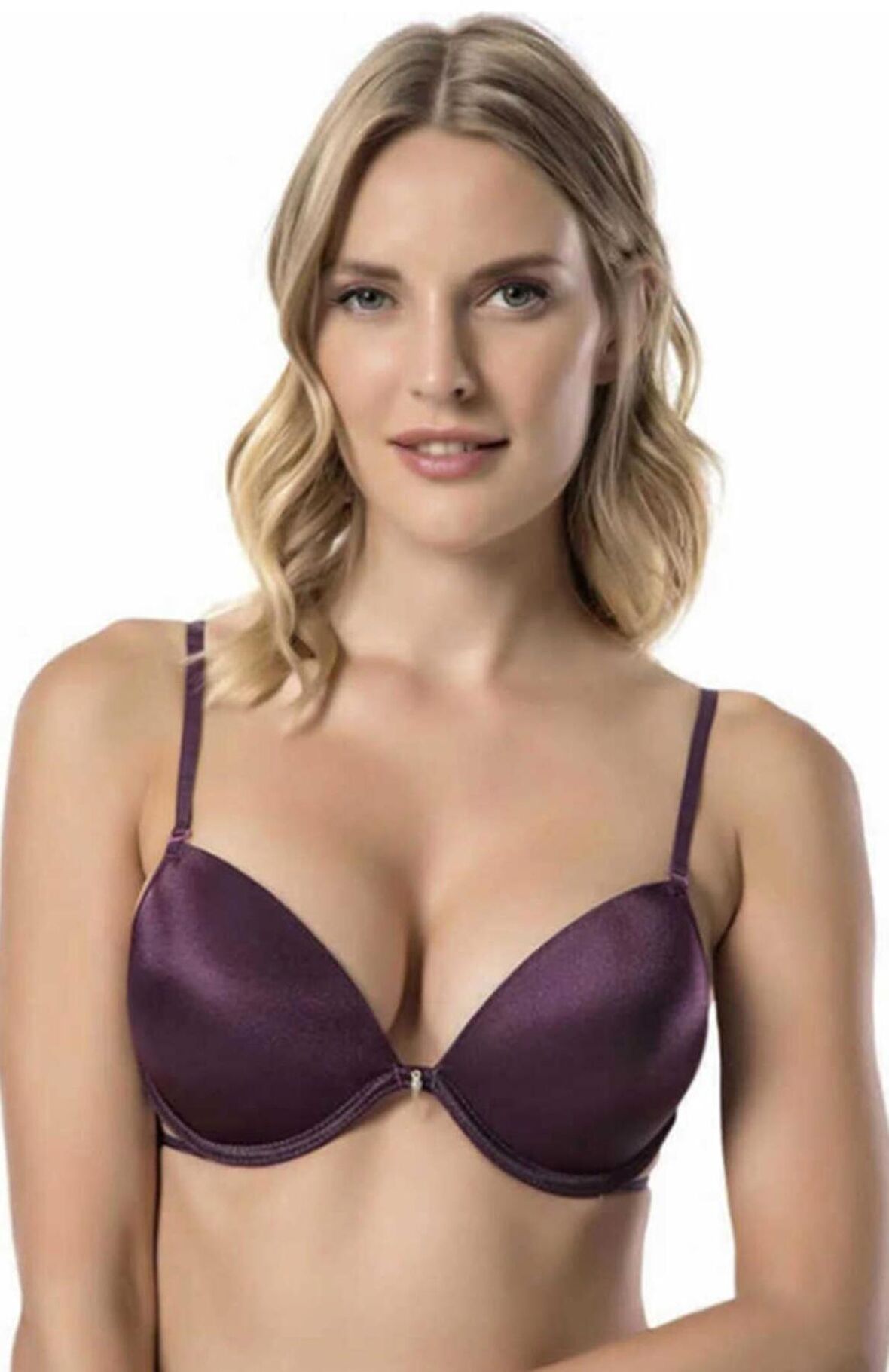 Le Jardin 7007-B Destekli-Balenli Taşlı Biyeli Micro Sütyen