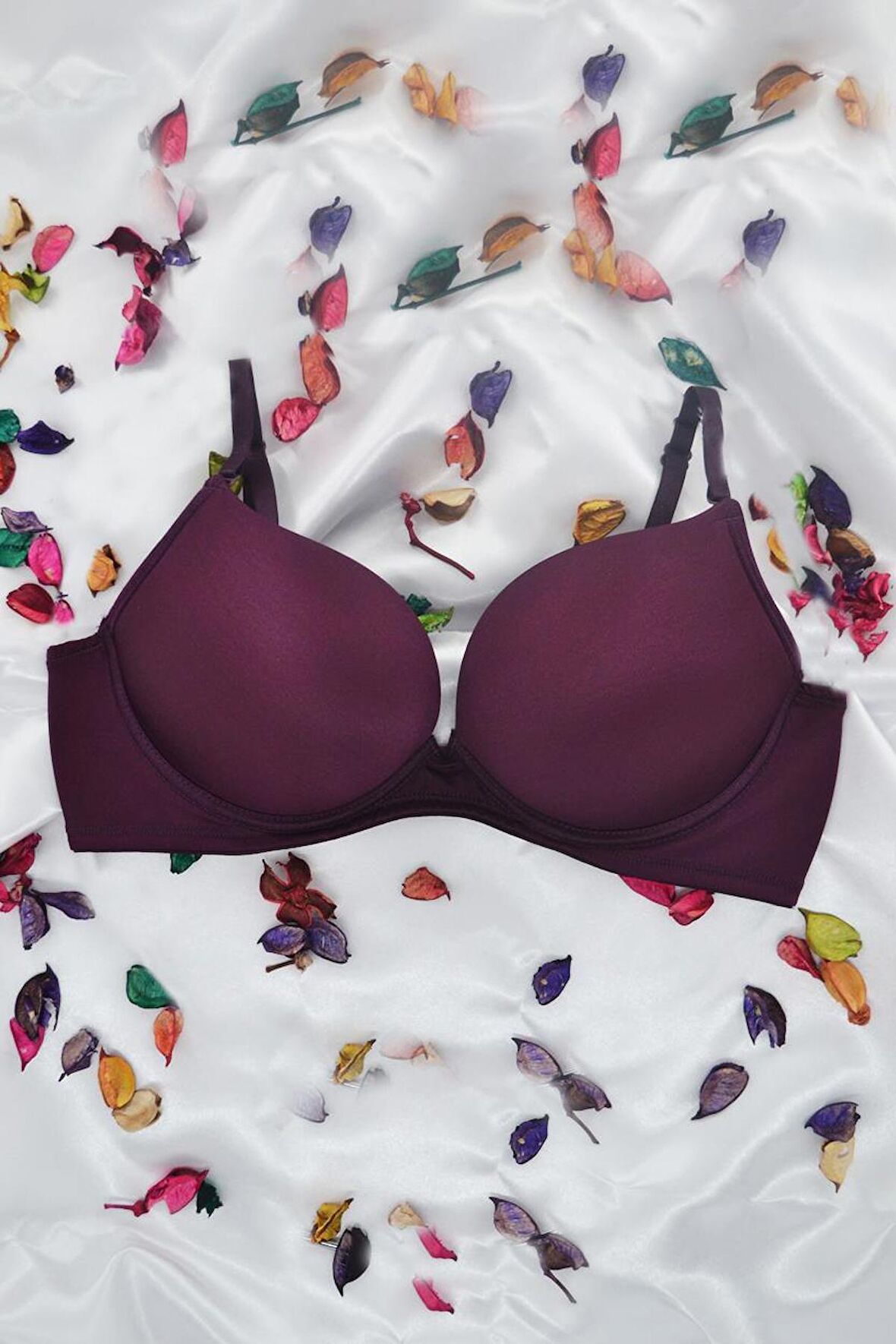 Le Jardin 7033-B Destekli-Balenli Micro Kaplı Sütyen