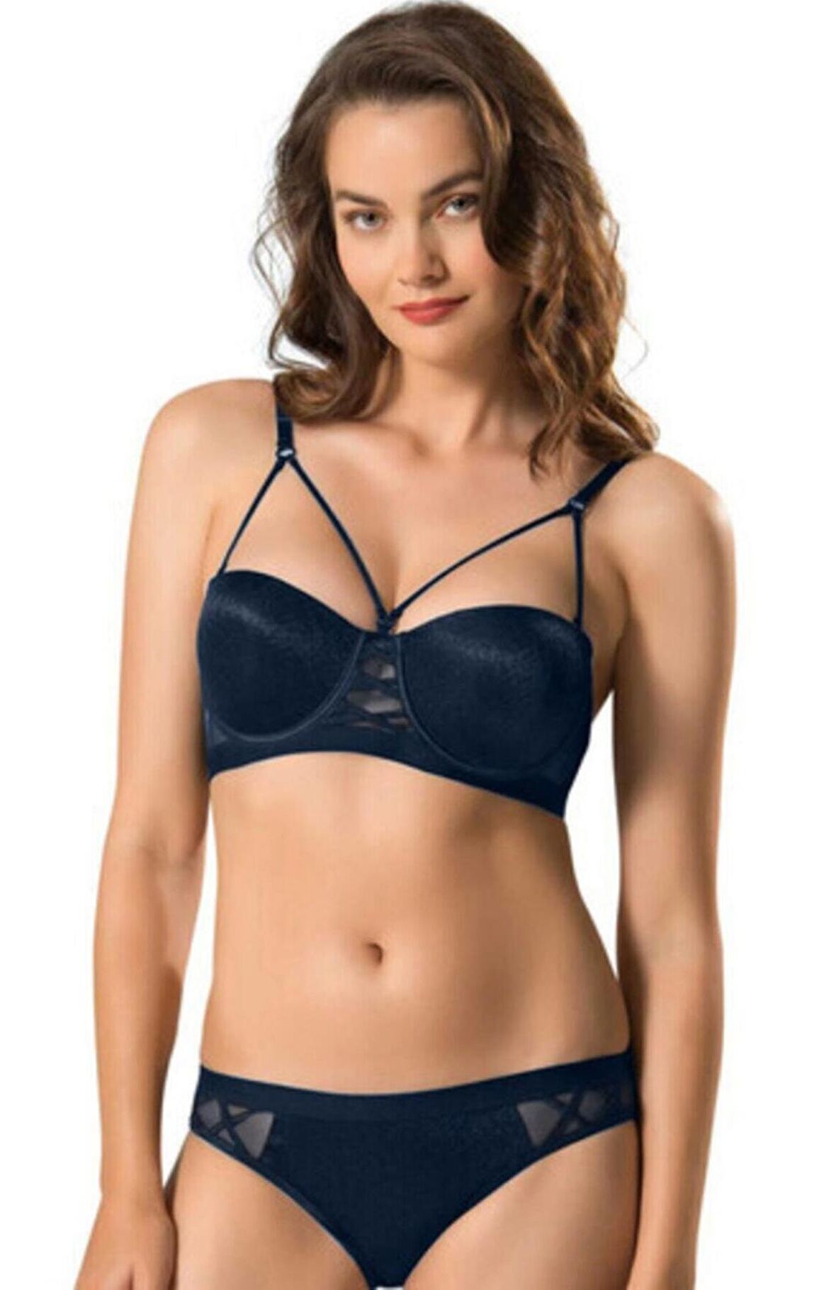 Le Jardin 5030-B Destekli-Balenli Cassie Bra Sütyen Takımı