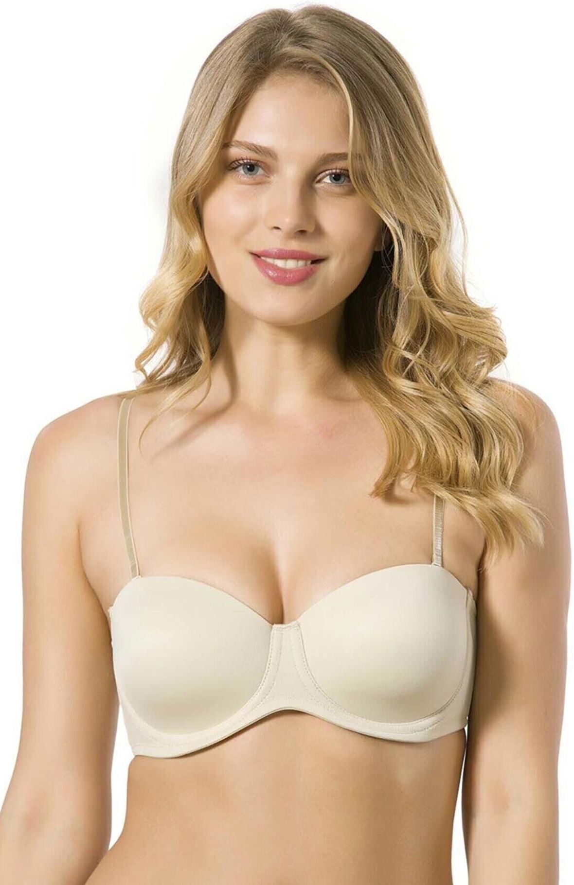 Le Jardin 7035-B Desteksiz-Balenli Micro Kaplı Sütyen