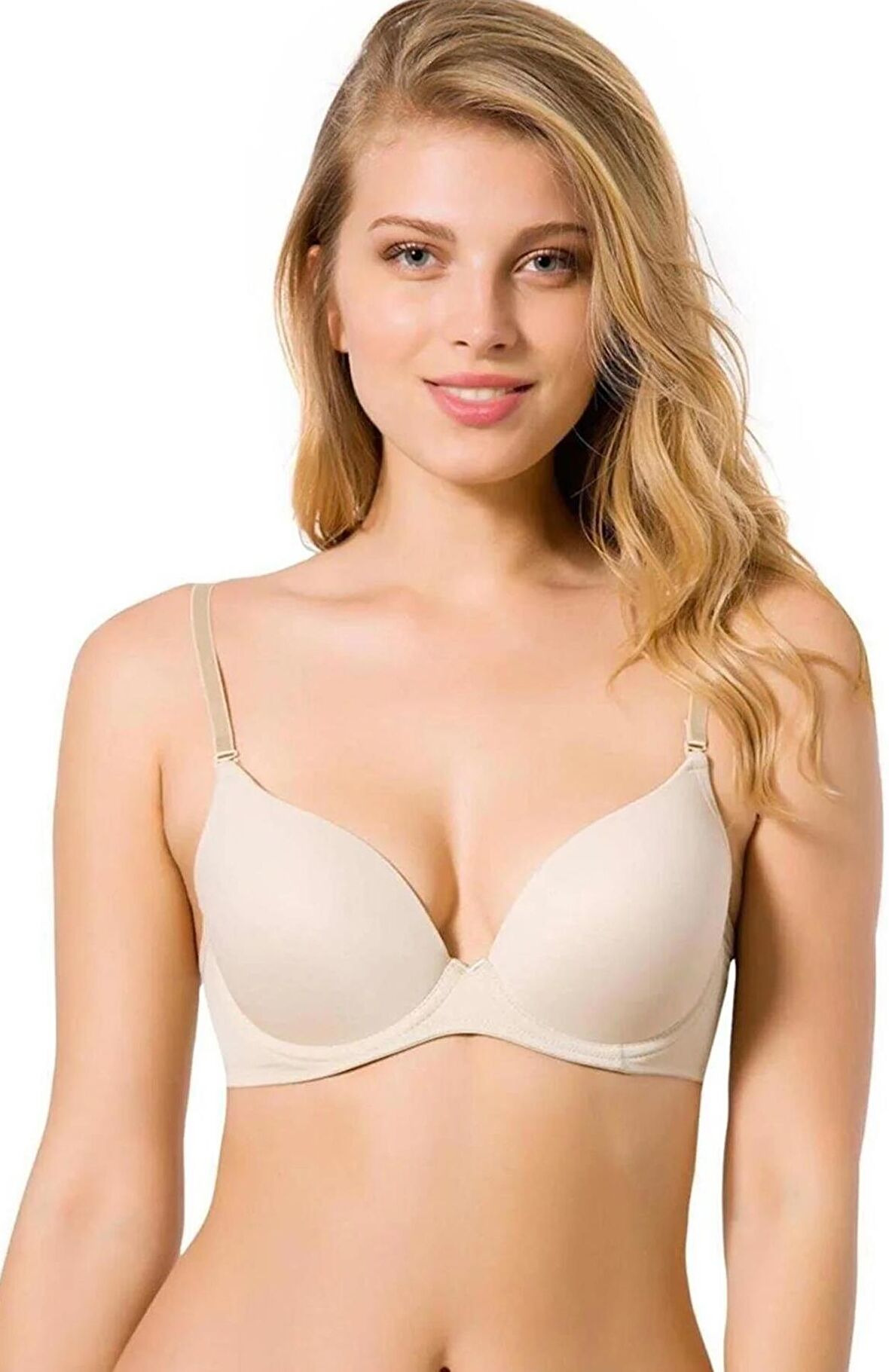Le Jardin 7010-B Desteksiz-Balenli Micro Kaplı Sütyen