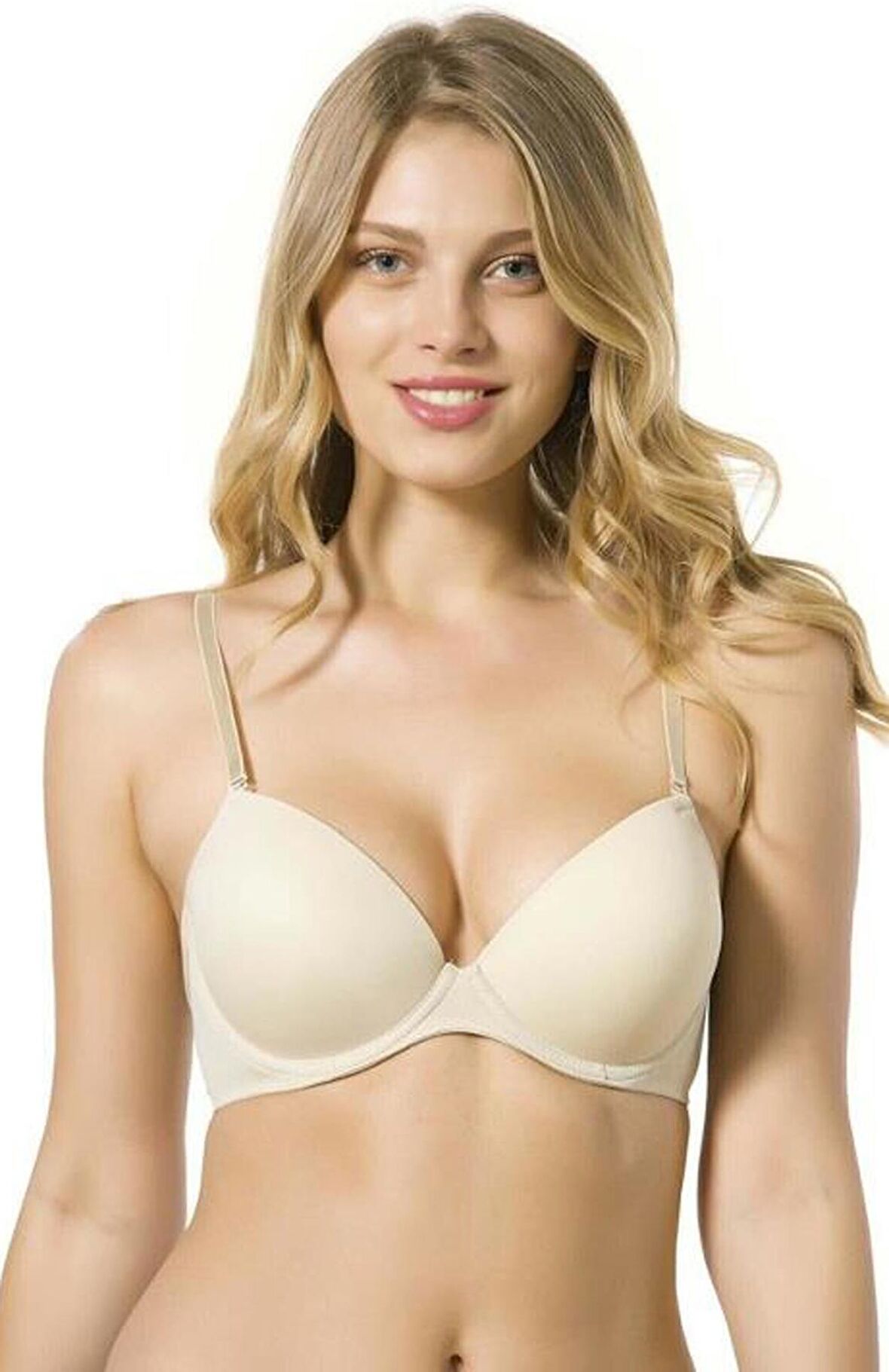 Le Jardin 7050-B Destekli-Balenli Micro Kaplı Silikonlu Sütyen