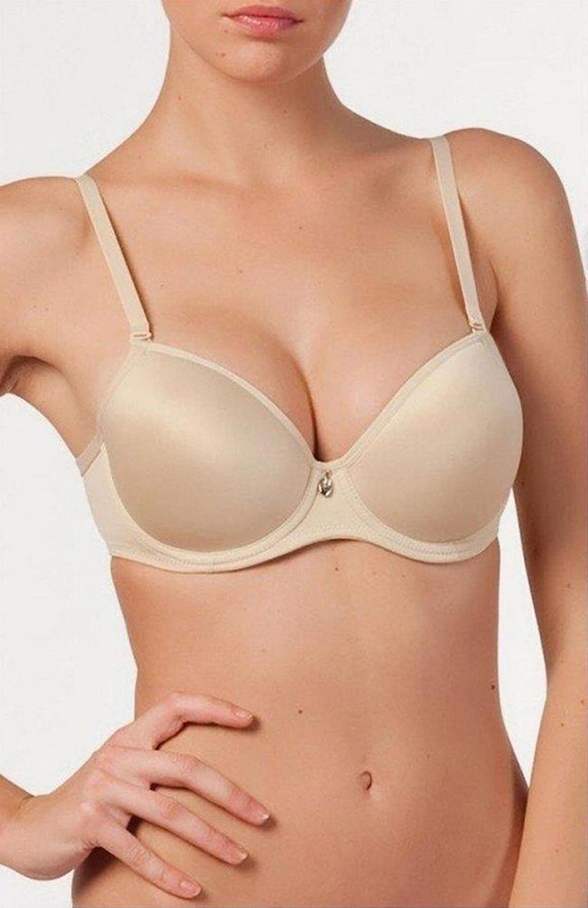 Le Jardin 9700-B Desteksiz-Balenli Micro Soft Sütyen