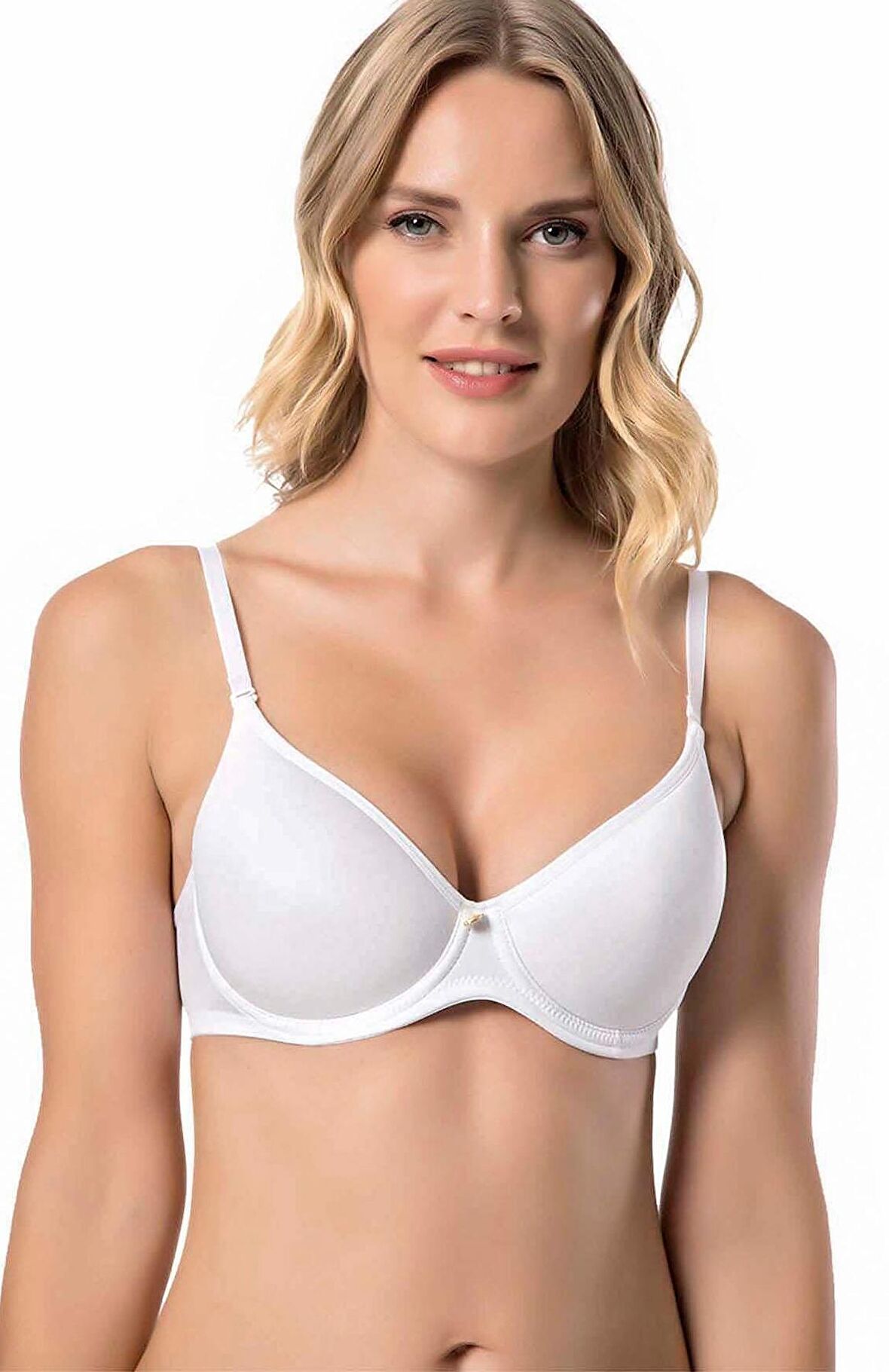 Le Jardin 9405 - C Desteksiz Balenli Micro Soft Sütyen