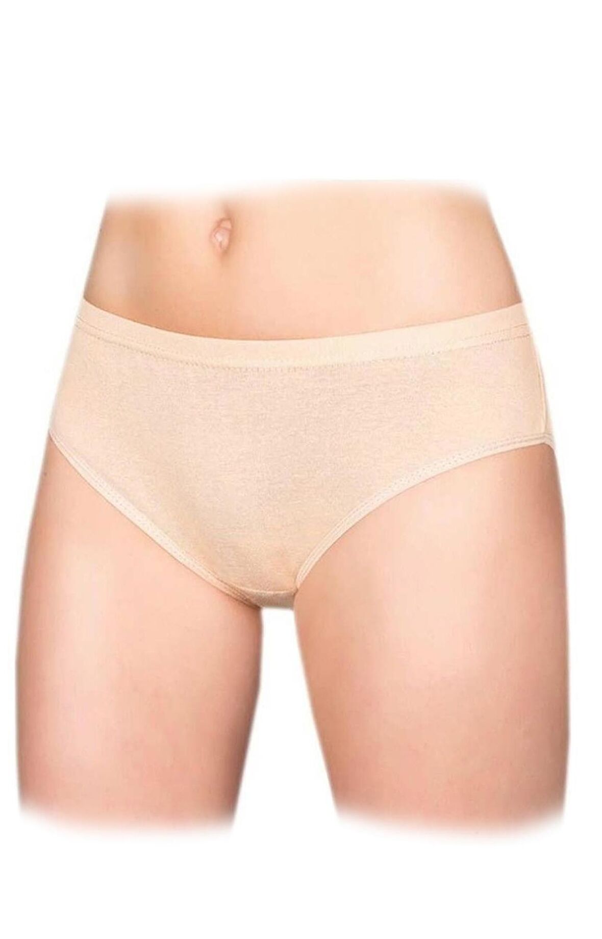 Berrak 2087 Kadın Ribana Biyeli Pamuk 6 lı Bato 