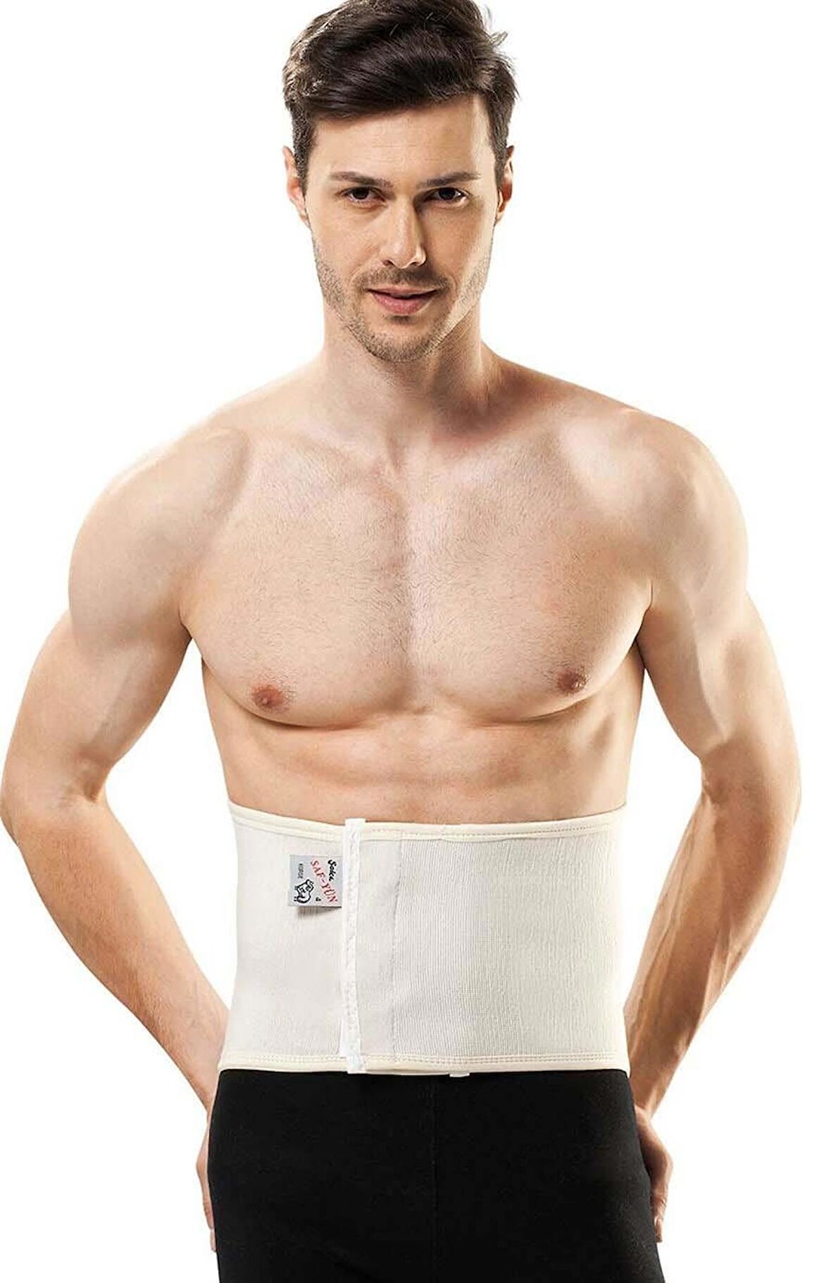 Dode Flora Şalcı Unisex Extra Sıhhi Ortopedik Cırtcırtlı  Yün Bel Korse (675) 