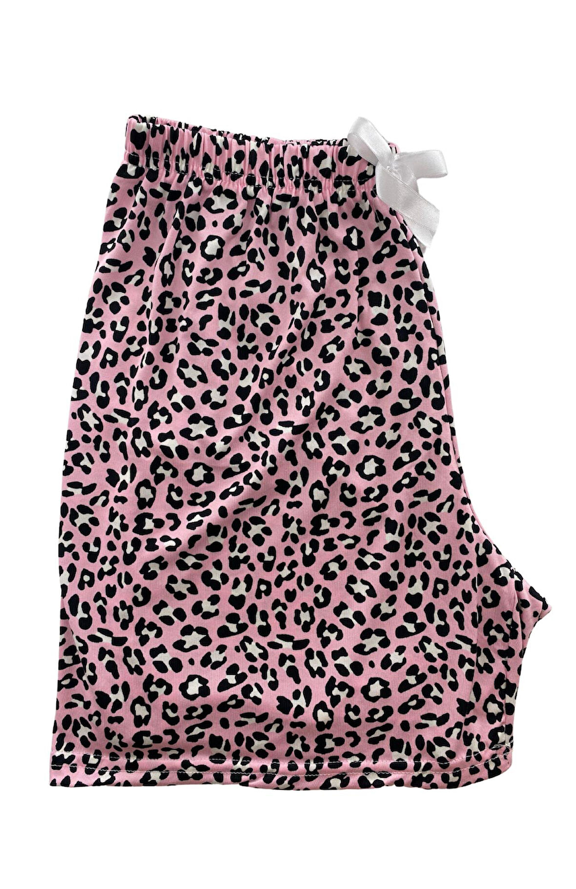 Kadın Leopar Desenli Şort Milan - 100