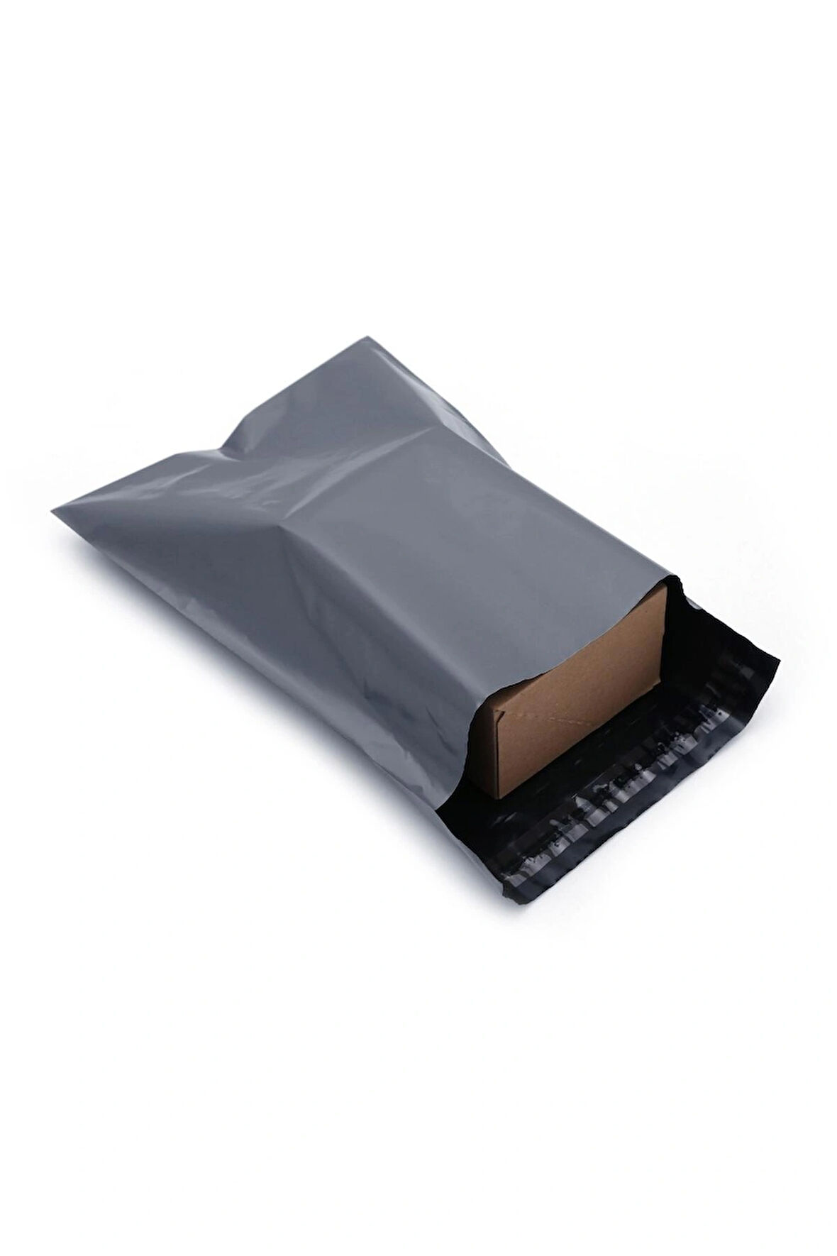 37X49+5 CM SİYAH BASKISIZ CEPSİZ KARGO POŞETİ(100 ADET)