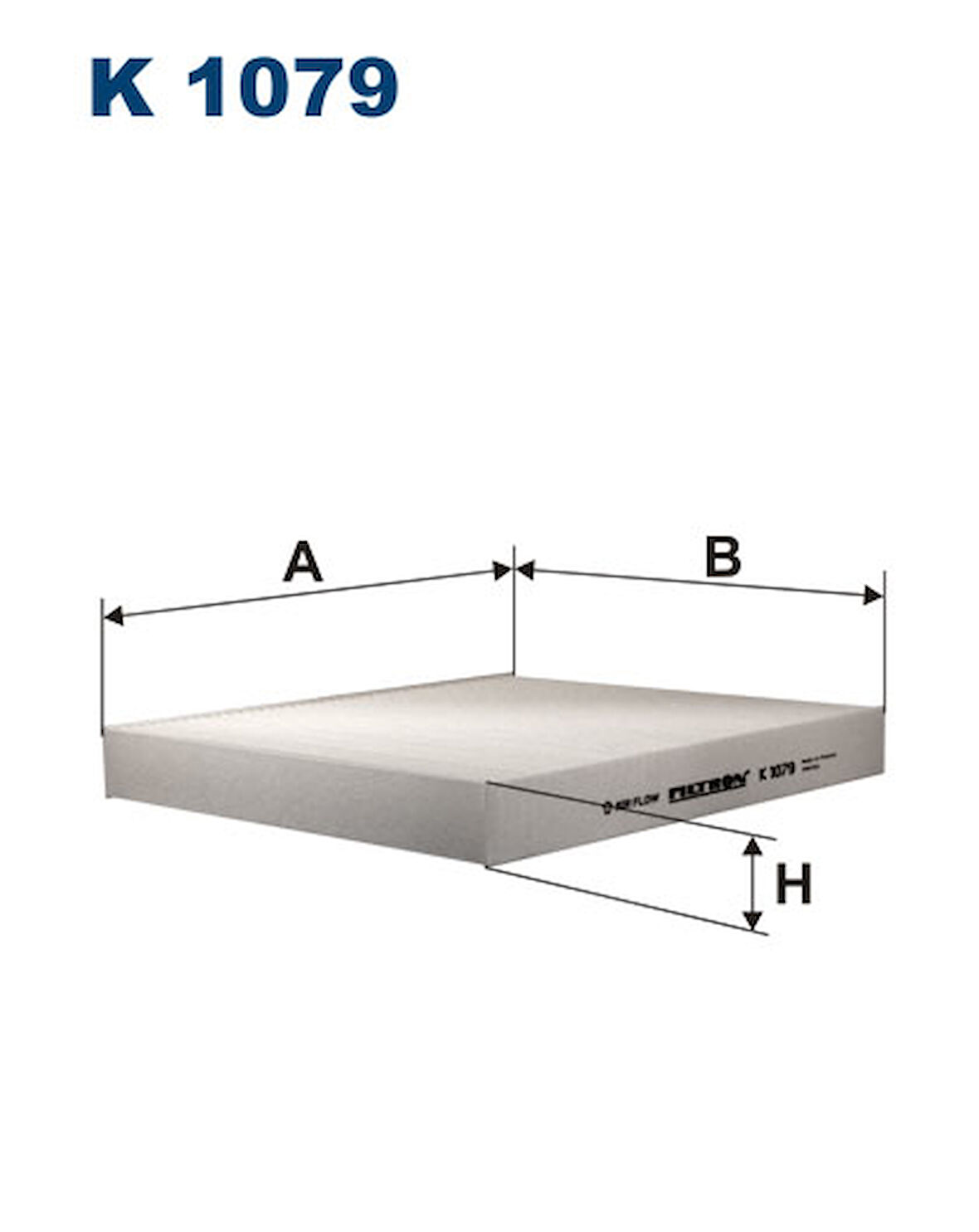 FILTRON K1079 | VW Polo IV 01-12 - Audi A2 00-05 - Mercedes G-Klasse 89- - Seat Ibiza IV 02-09 - Skoda Fabia II 07-14 Polen Filtresi | 5904608080790