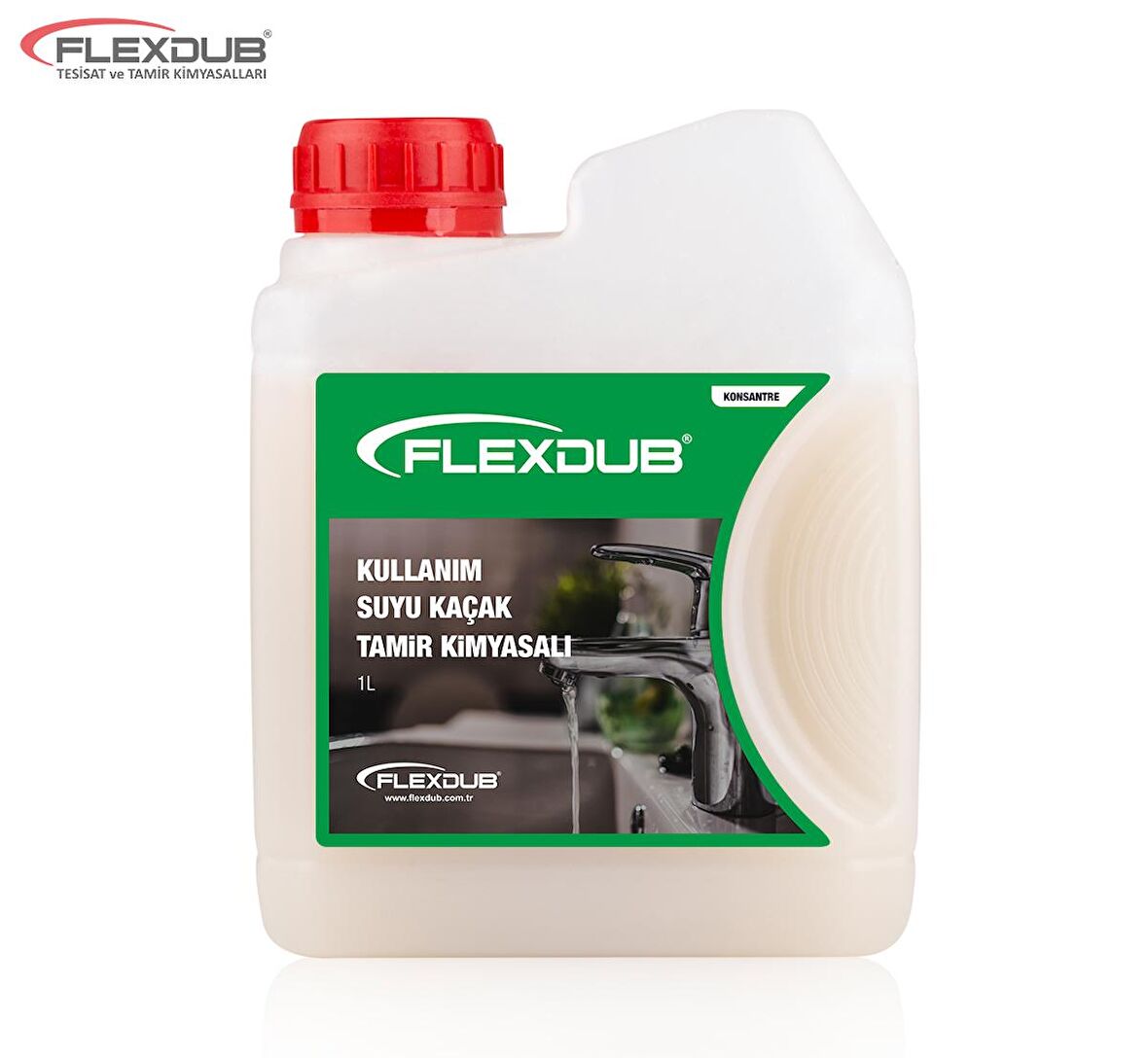 FLEXDUB KULLANIM SUYU KAÇAK TAMİR KİMYASALI 1 LT