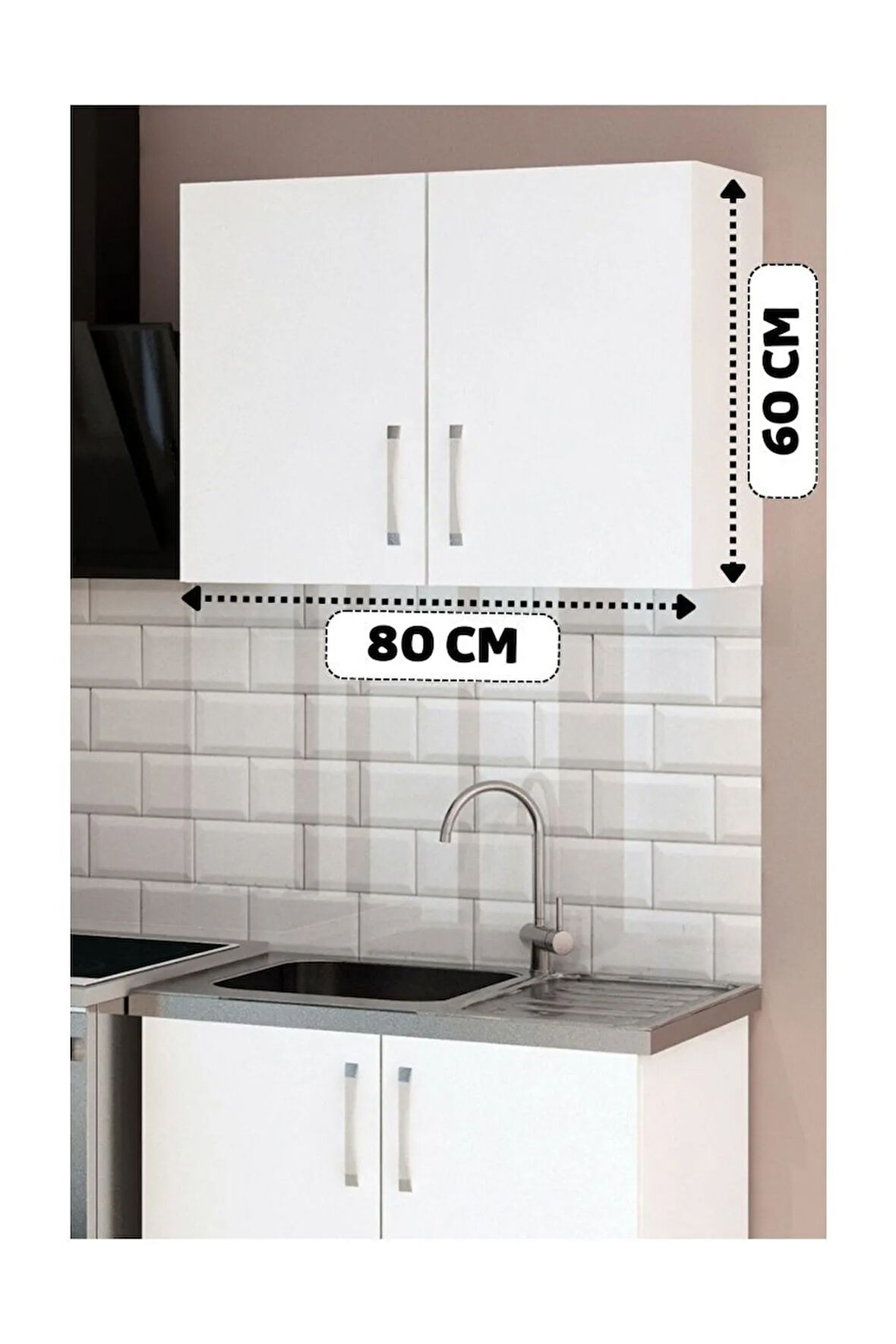 Camole 80 Cm Üst Modül