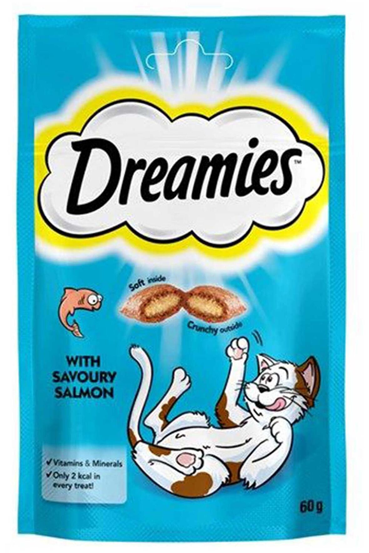 Marka: Dreamies Somonlu Kedi Ödül Maması 60 Gr 5998749130483 Kategori: Kedi Kuru Maması