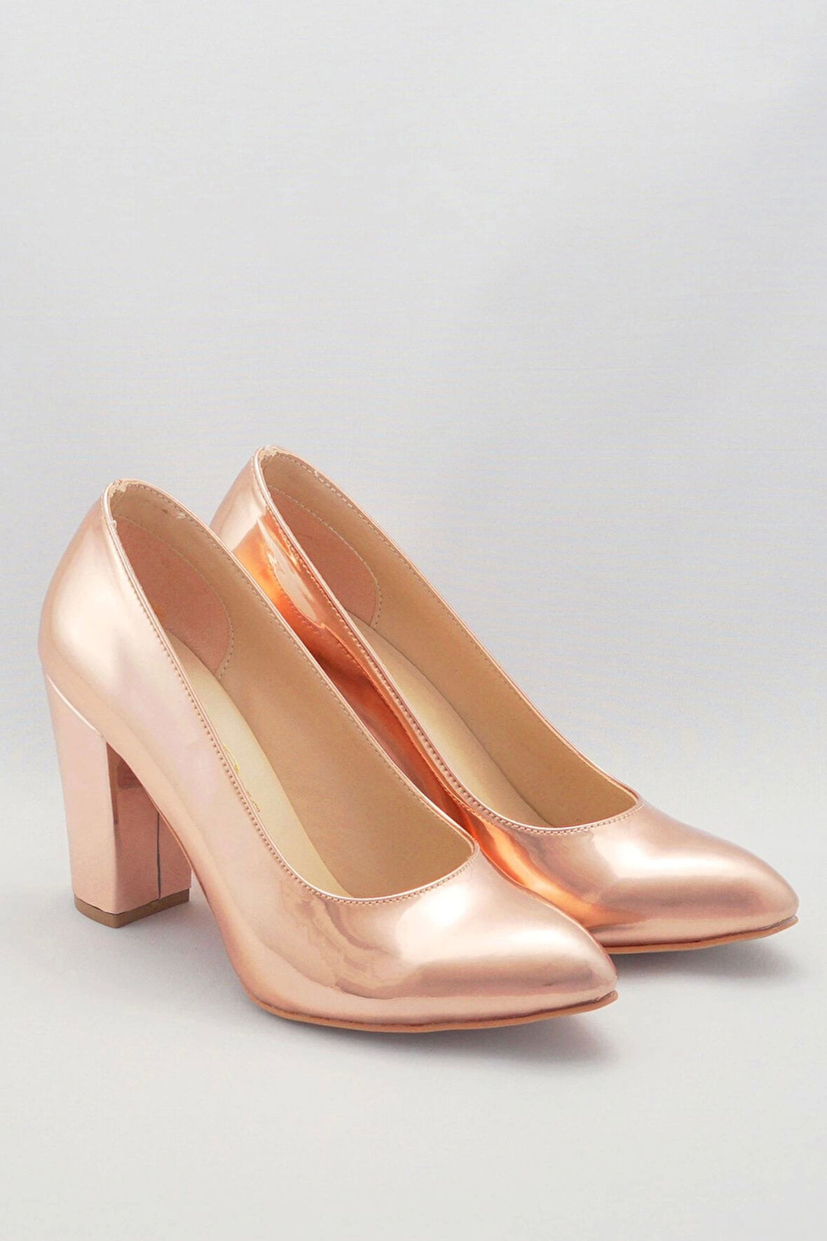 Kadın Moda Şık Rose Klasik Topuklu Ayakkabı Topuklu Düğün Nişan Gece Abiye Ayakkabısı