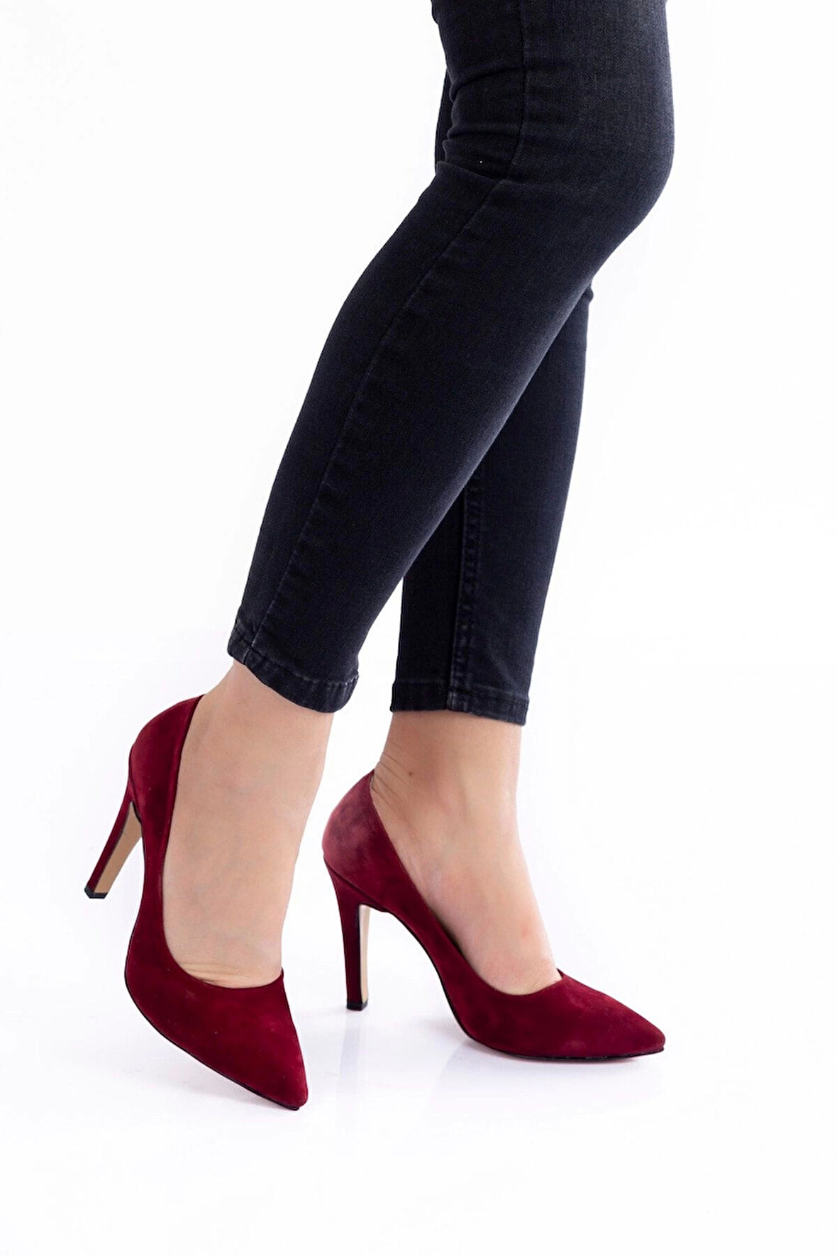 Kadın Moda Şık Cilt Aynalı Stiletto Topuklu Klasik Ayakkabı Düğün Nişan Gece Abiye Ayakkabısı