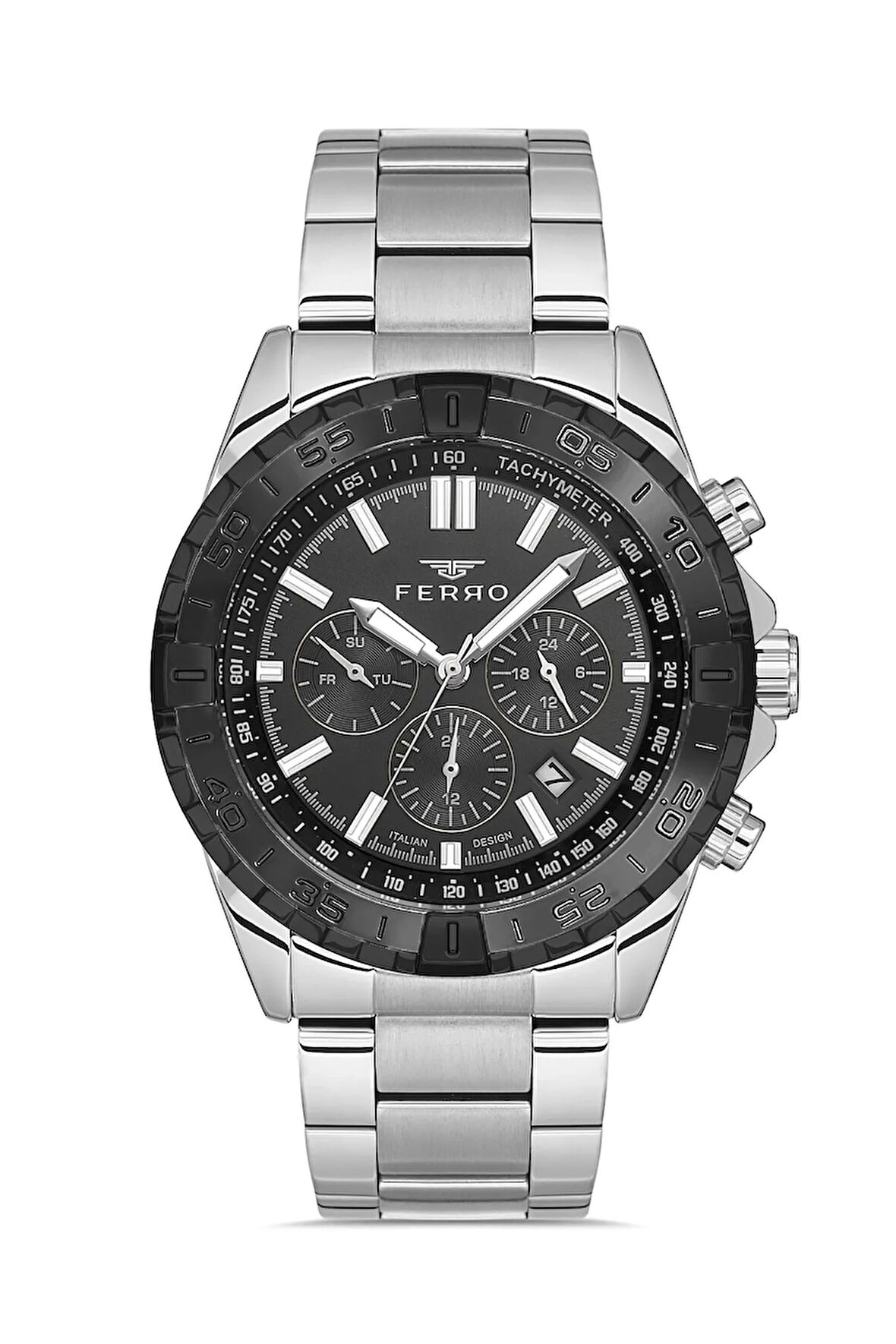 Gümüş Çelik Kordon Erkek Kol Saati FM11541AWT-L3