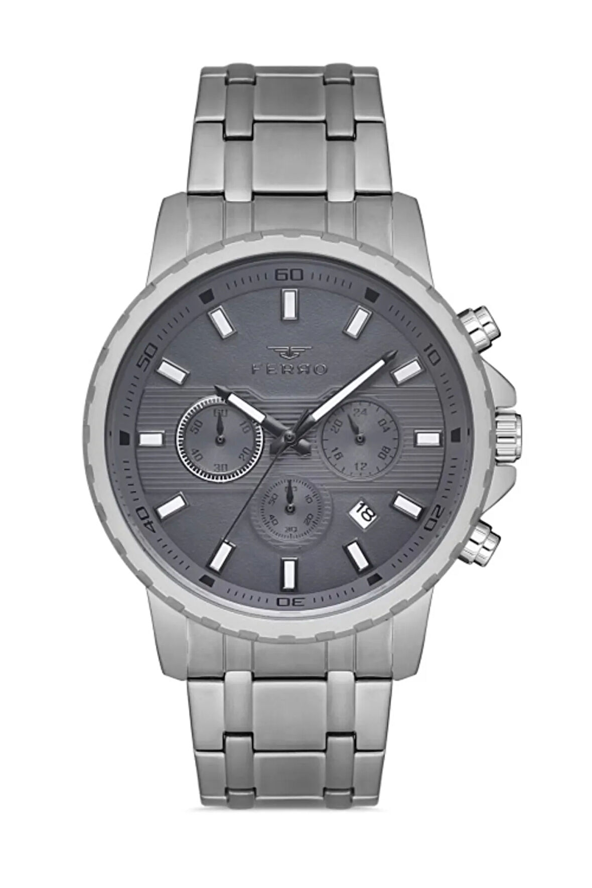 Gümüş Çelik kordon Erkek Kol Saati FM11167A-A2