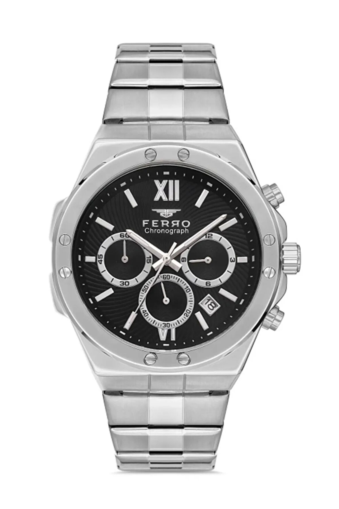 Gümüş Çelik Kordon Erkek Kol Saati FM31356A-A2