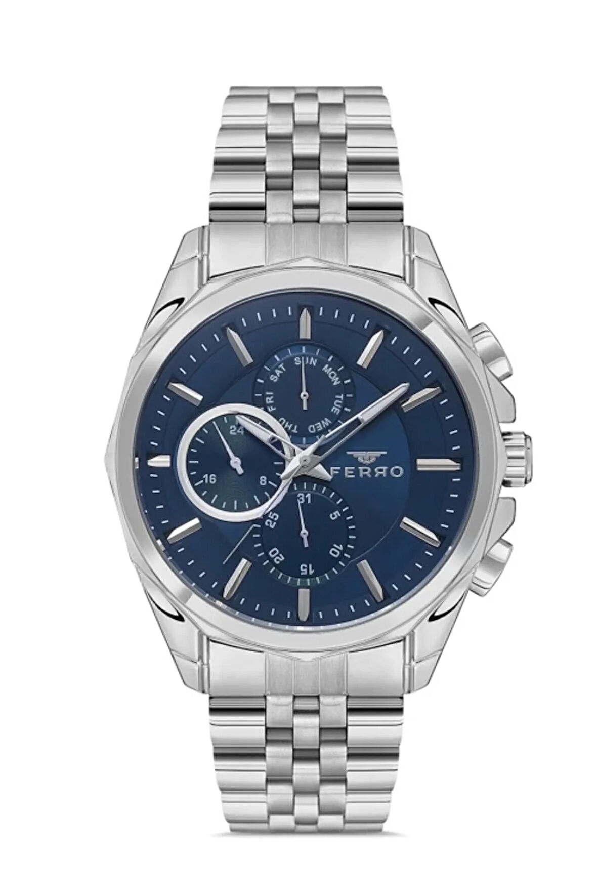 Gümüş Çelik Kordon Erkek Kol Saati FM31391A-A3