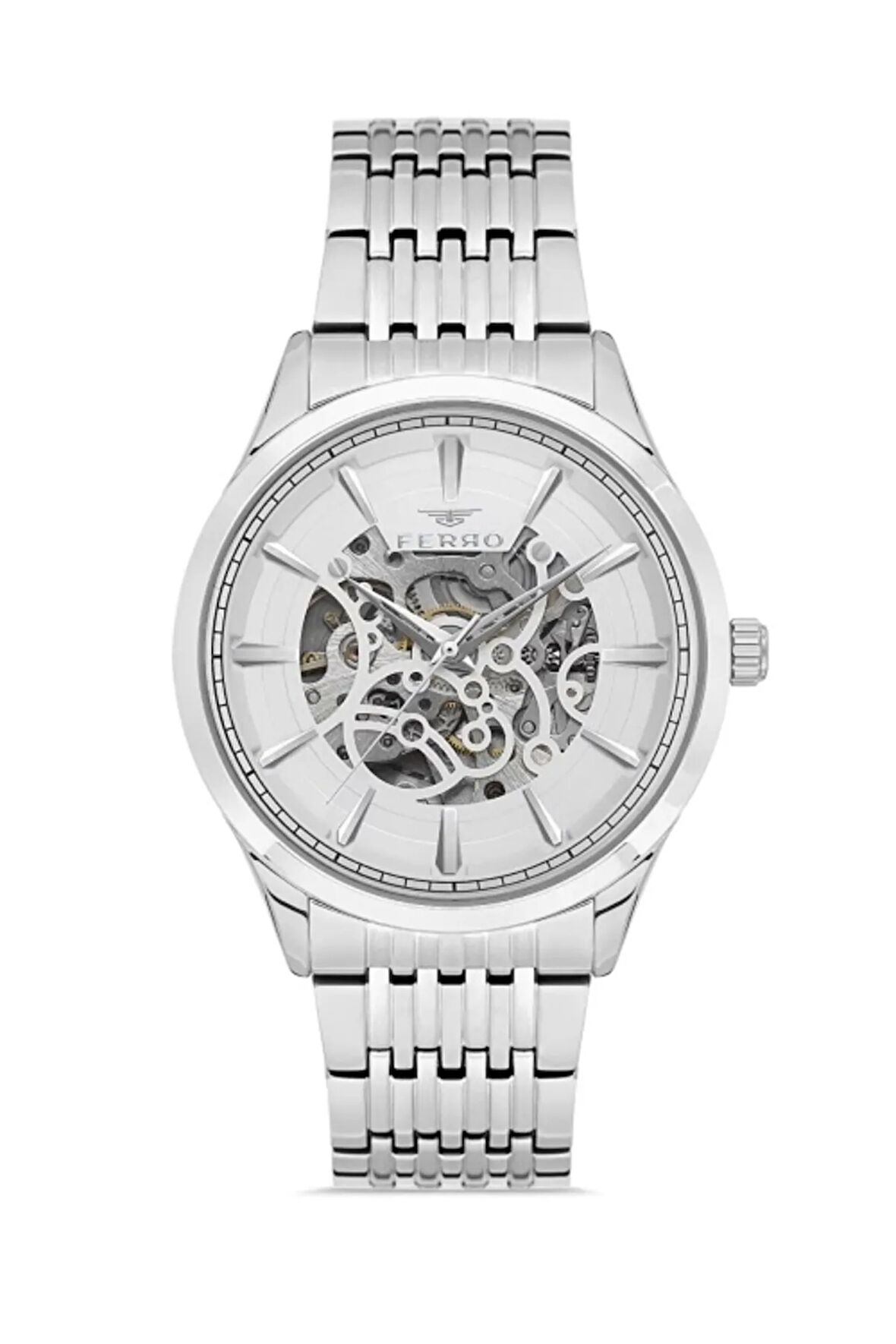 Gumus Çelik Kordon Erkek Kol Saati FM31440A-A