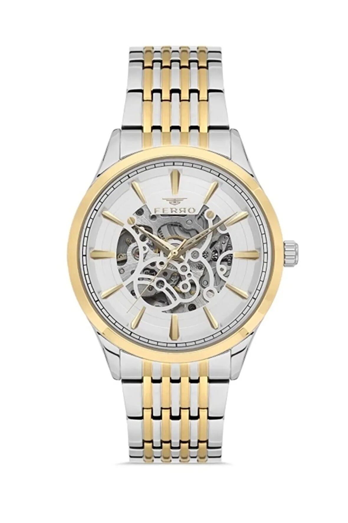 Gumus Çelik Kordon Erkek Kol Saati FM31440A-A