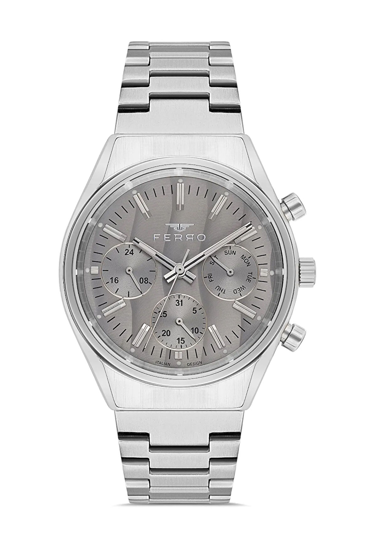 Gümüş Çelik Kordon Erkek Kol Saati FM43011A-D3