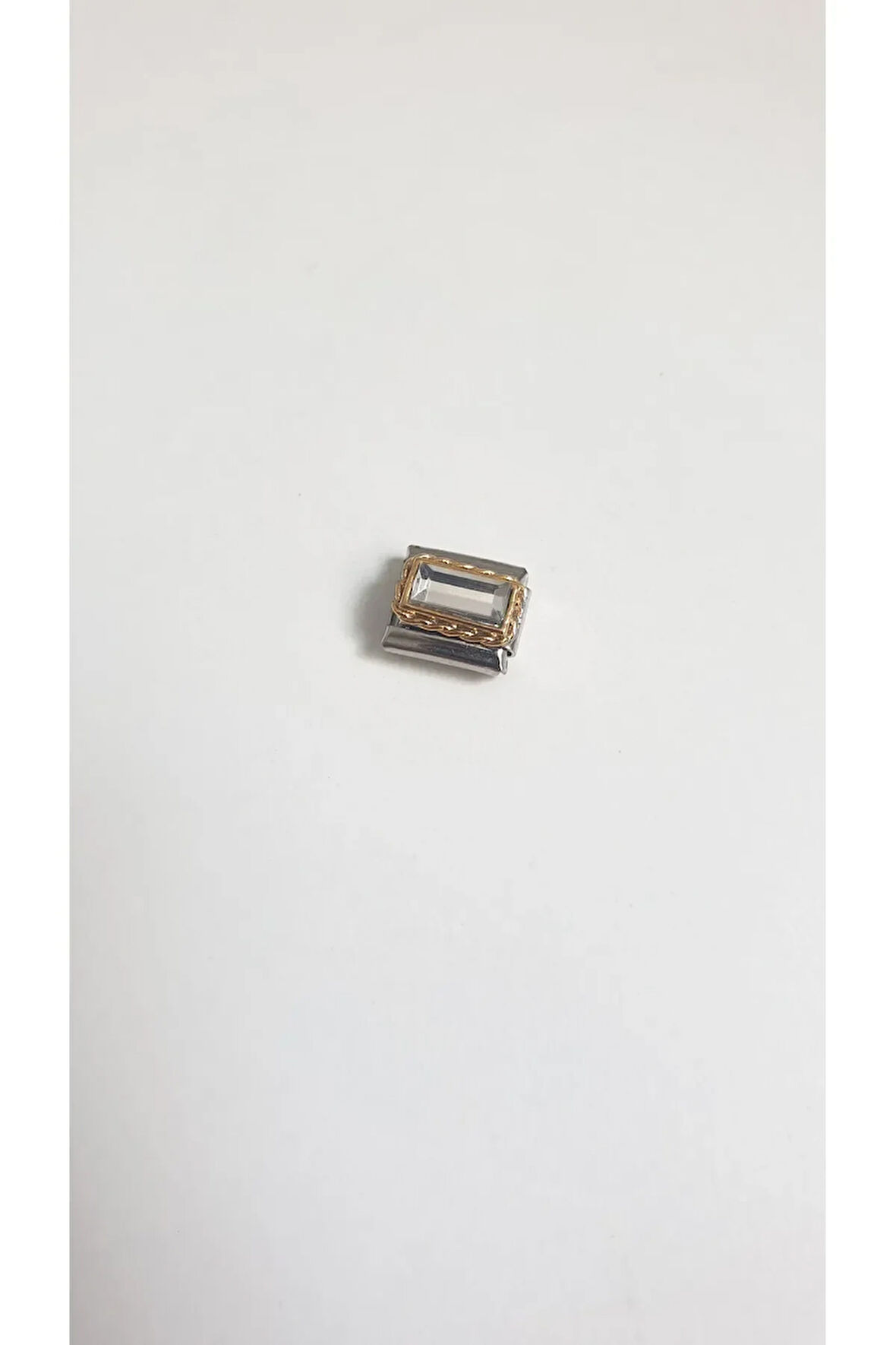 NOMİMATİON CHARM BİLEKLİK CHARM  9 MM  NOMİ ÇELİK ANTİALERJİK NOMİNAL CHARM 316L