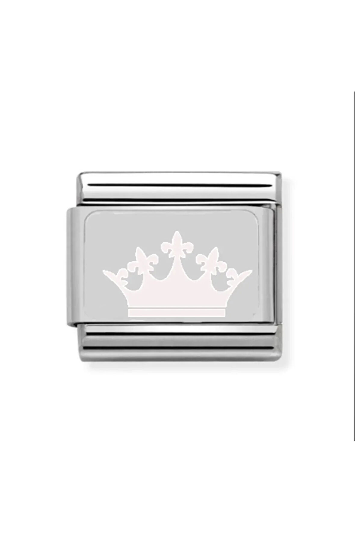 I?talyan Bi?lekli?k Taç Charm Nomi? Çeli?k 1 Cm 9 Mm Lütfen Görseldeki? Açiklamayabakiniz