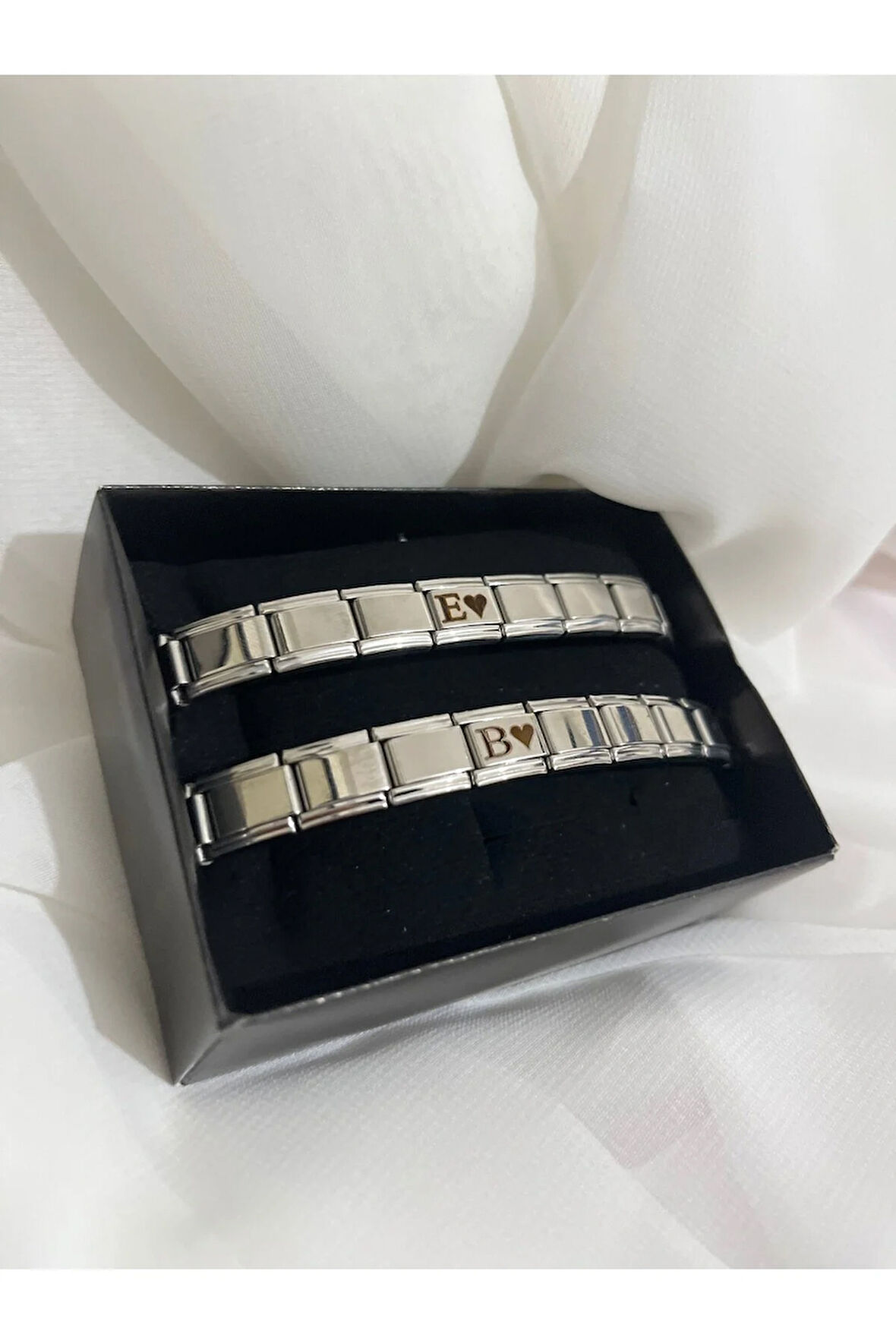 Baş Harfli Nomination Çelik Bileklik - Çiftlere En Güzel Ürün