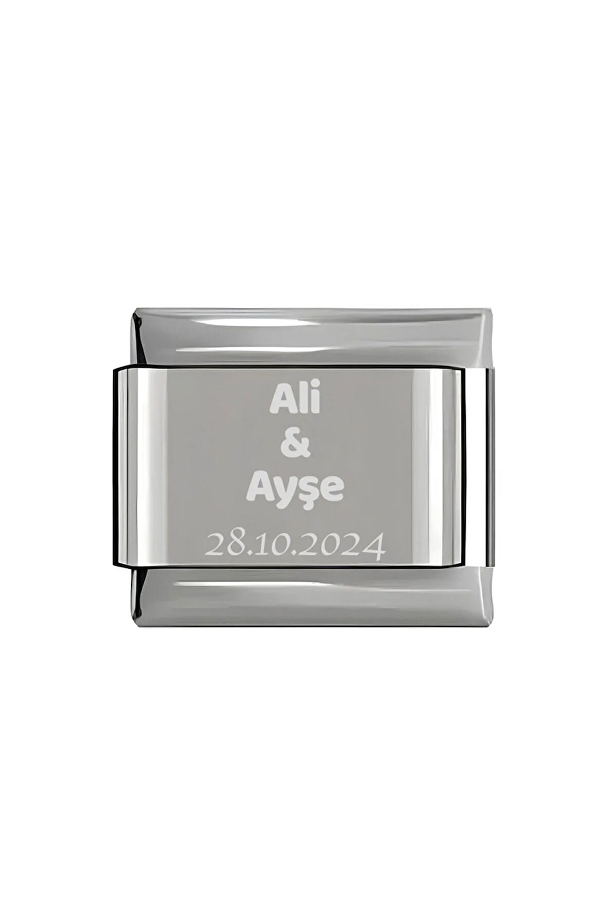 Kişiye Özel Yazı Ve Isim Yazılı Italyan Charm Bileklik Ek Uzatma Charmı