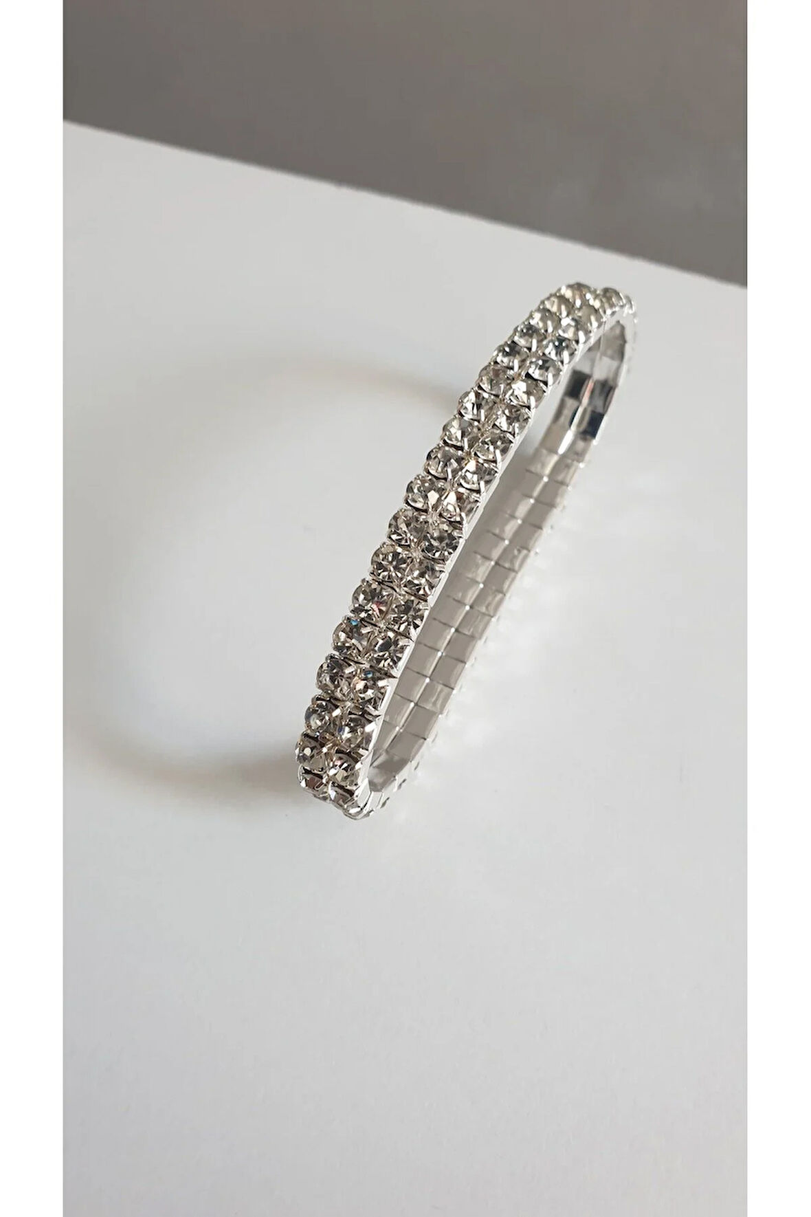 SU YOLU BİLEKLİK Dört Sıra VE İKİ SIRA Silver Su Yolu Esnek Bileklik ÇELİK KAPLAMA FMACCESORİES