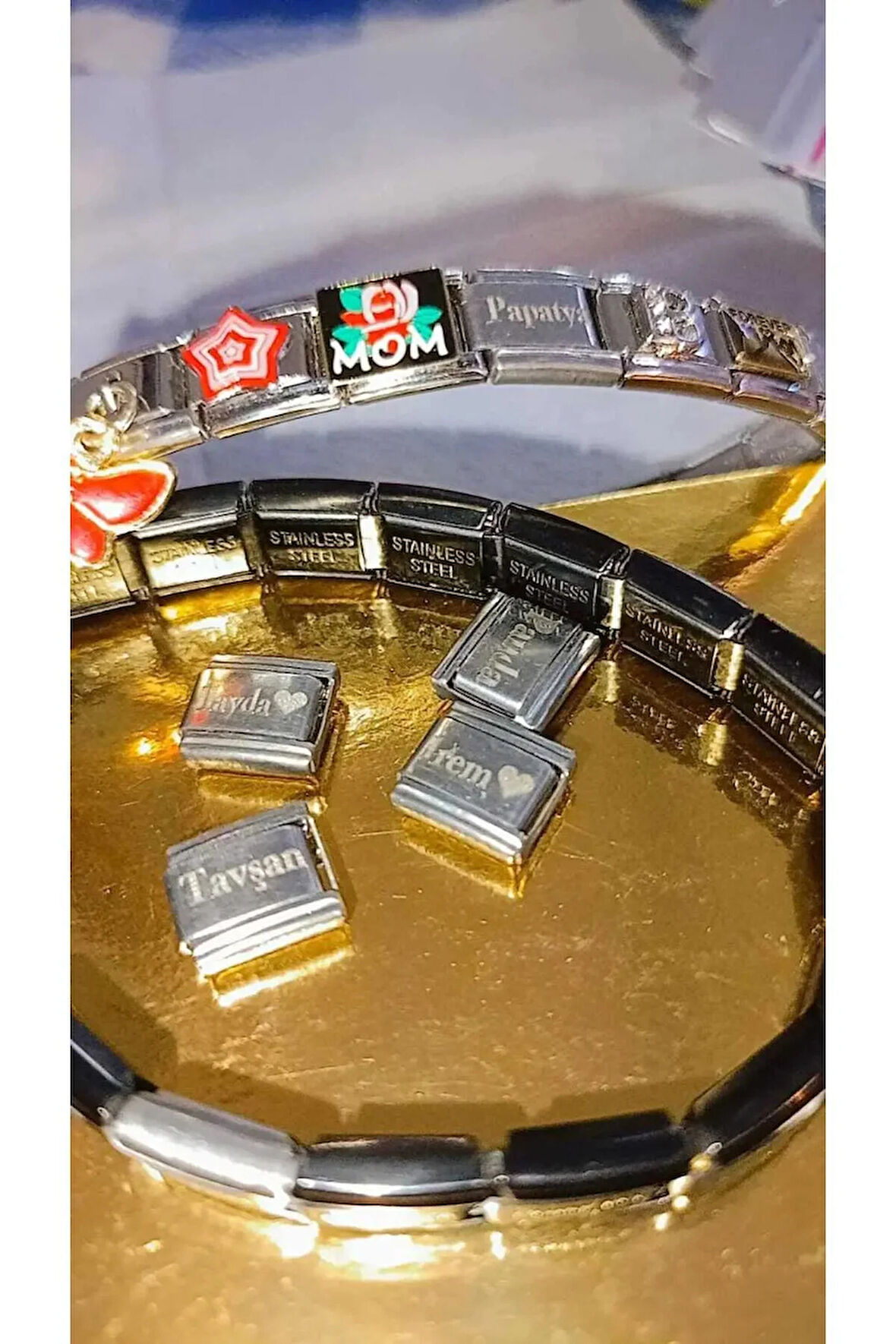 Kişiye Özel Isimli Veya Tarihli Charm- Anneler Günü