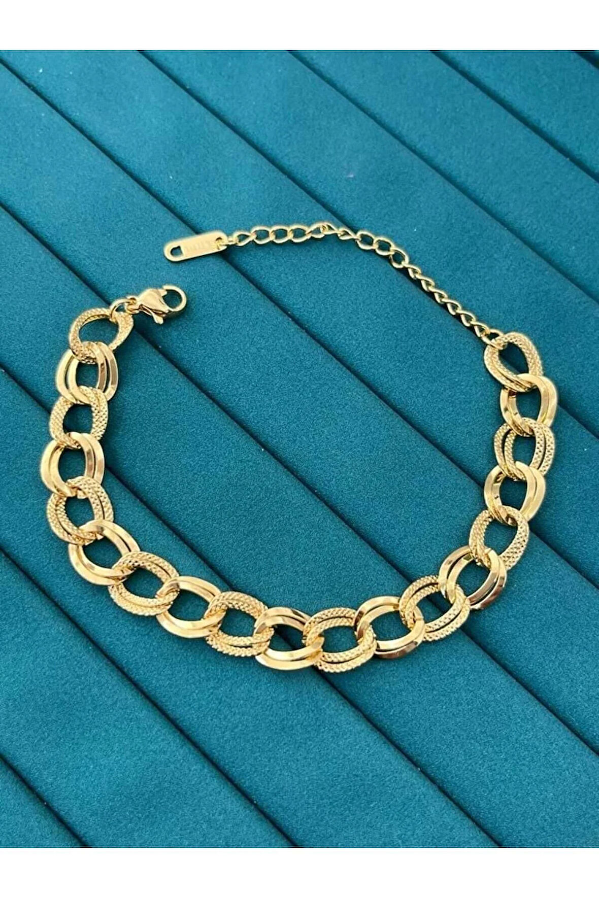 Çelik Gold İnce Samanyolu Bileklik