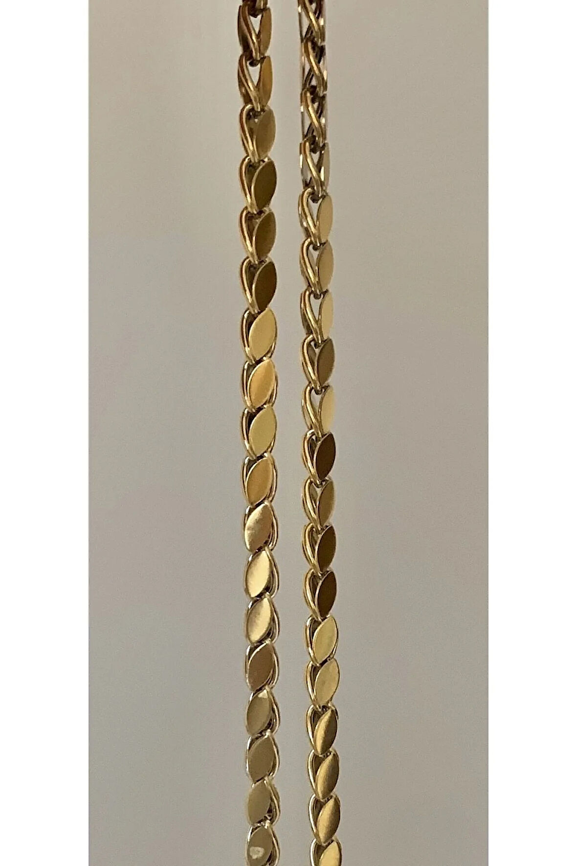 Çelik Arpa Zincir Bileklik [23cm]