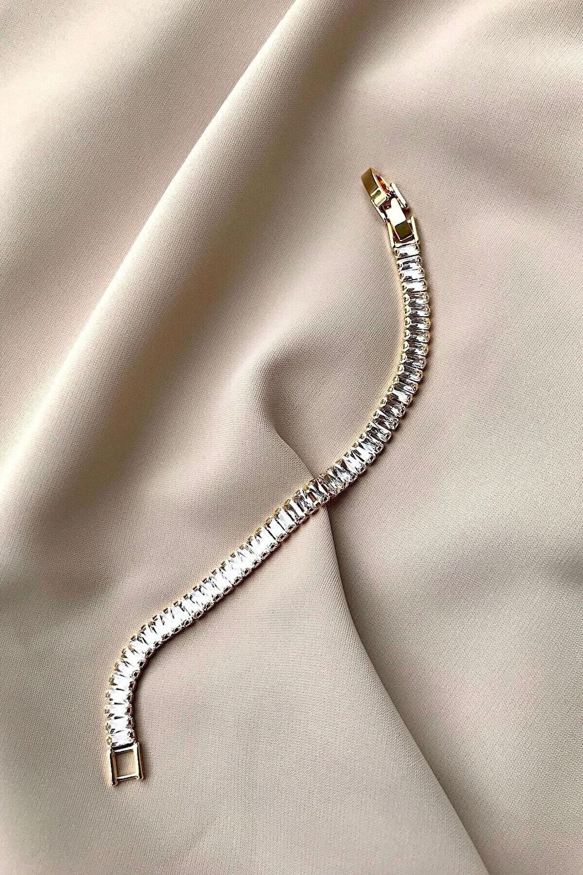 Dikdörtgen Montürlü Su Yolu 316l Çelik Bileklik