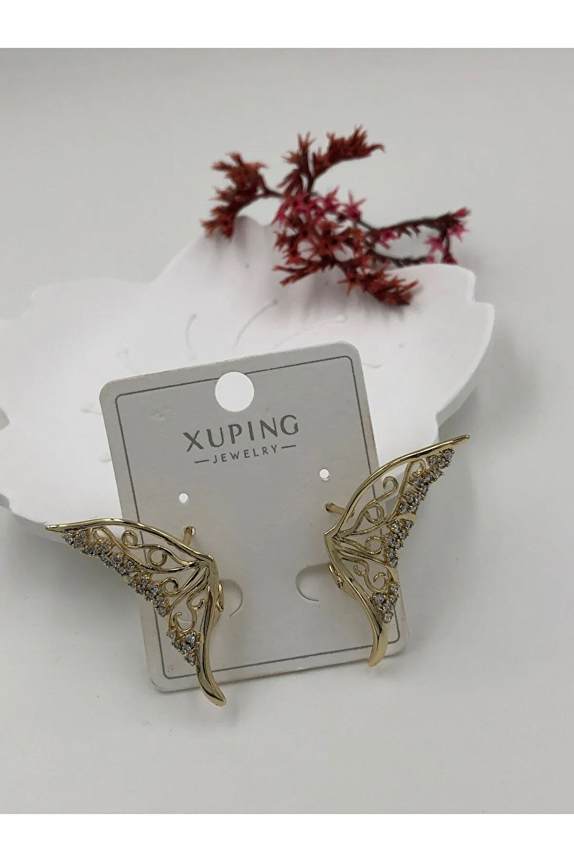 ÇELİK KADIN KÜPE PASLANMAZ ÇELİK RENK BOY AÇIKLAMADA YAZIYOR GÖRSELLER FMACCESORİES MARKASININDIR