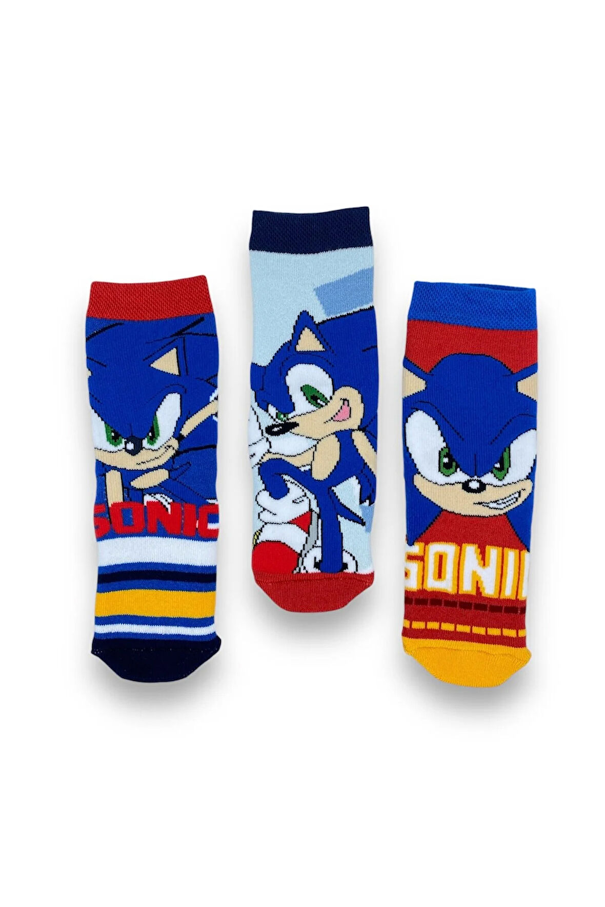 Lisanslı Erkek Çocuk 3 Çift Havlu Soket Çorap 22607