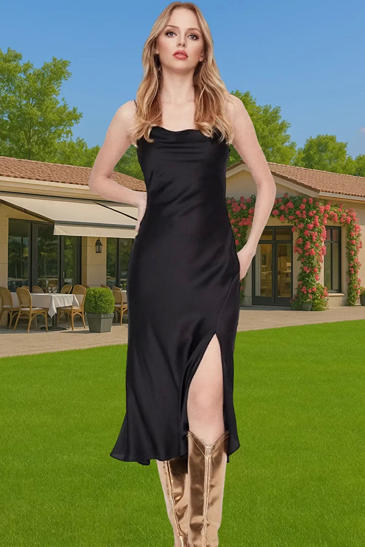 Dokuma Saten Abiye Elbise; Özel Günler İçin Kusursuz Seçim Seçkin Malzeme Günlük Kullanım İçin