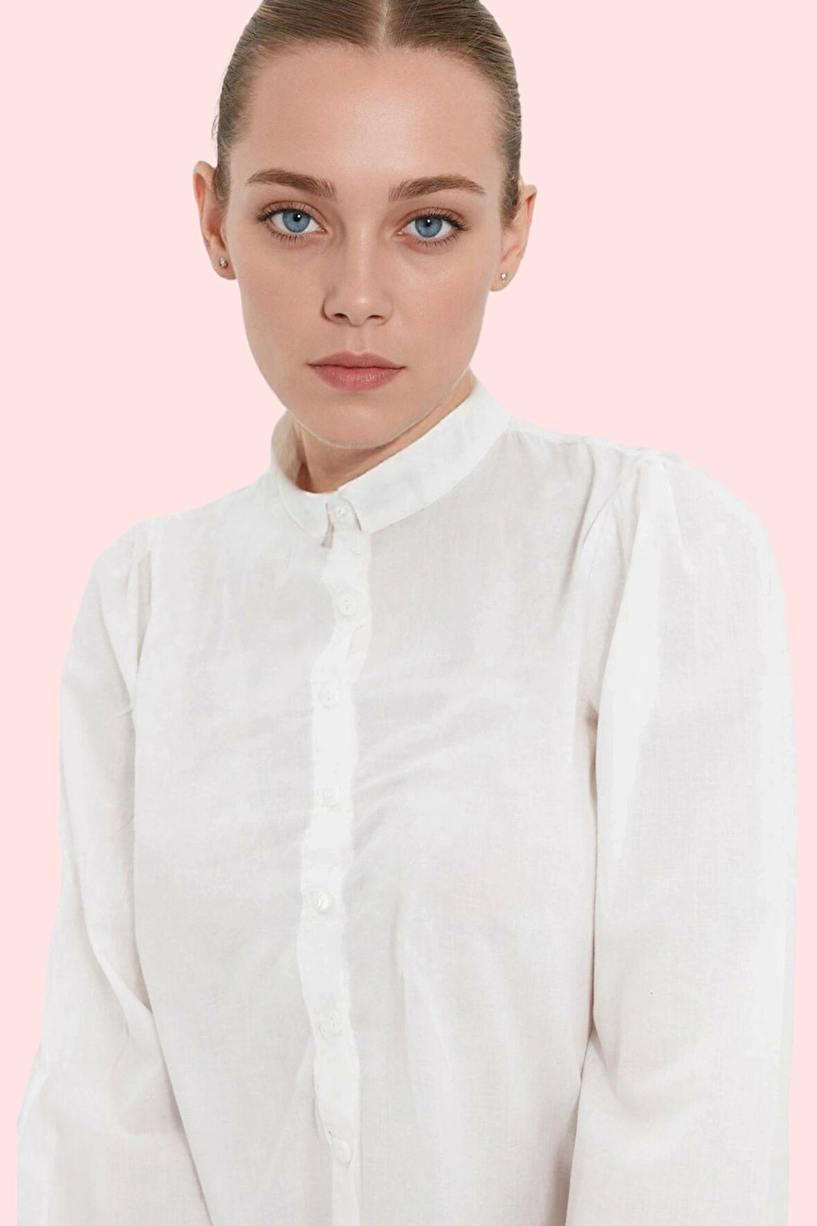 Kadın Regular Kalıp Pamuklu Gömlek Dantel Detaylı Günlük Ve İş Hayatı Yaz Aylarının Vazgeçilmezi