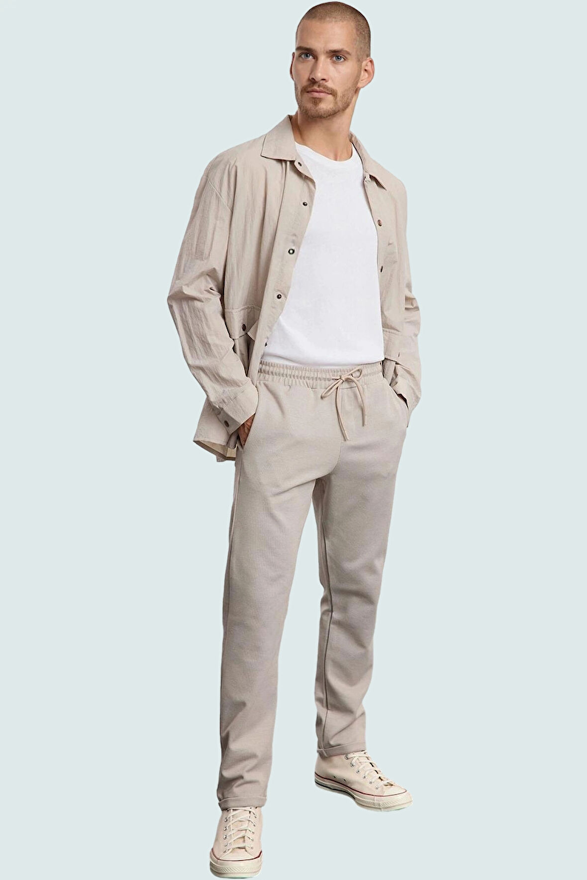 Erkek Dar Paça Uzun Boy Jogger Pantolon Rahatlık ve Şıklık Bir Arada Yaz Aylarının Vazgeçilmezi