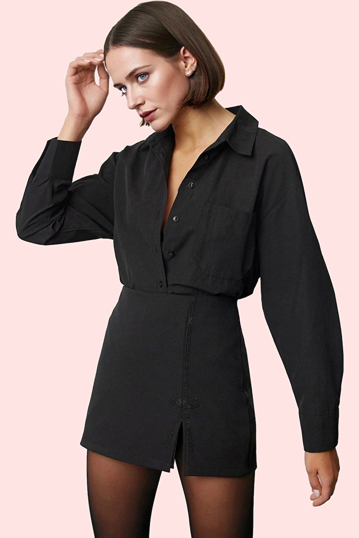 Kadın Yazlık Şort Etek Polyester Karışımlı Kumaş Günlük Kullanım Yaz Aylarının Vazgeçilmezi