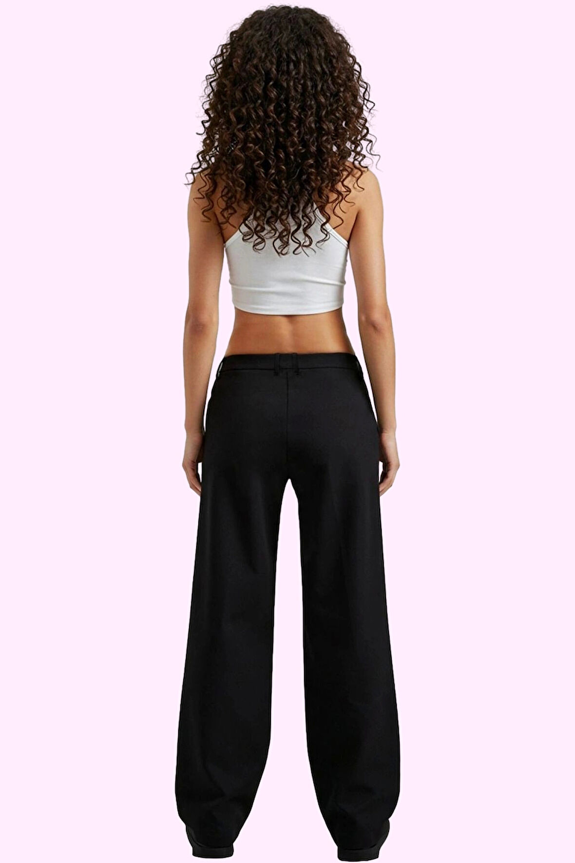 Kadın Casual Stil Finike Dokuma Geniş Paça Pantolon Günlük Kullanım Yaz Aylarının Vazgeçilmezi