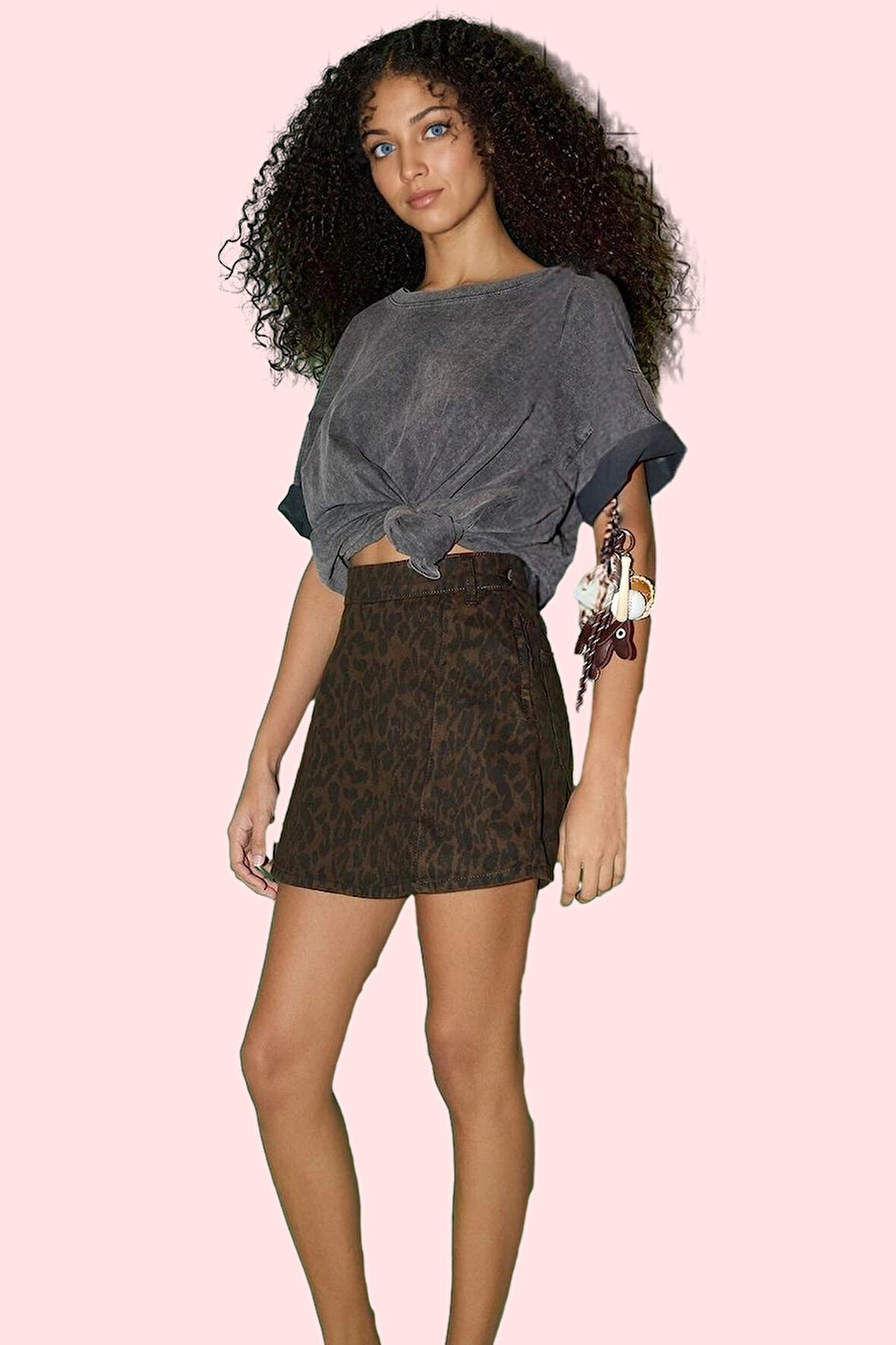 Kadın Yazlık Denim Şort Etek Yüksek Bel Geniş Paça Pamuk Günlük Stil Yaz Aylarının Vazgeçilmezi