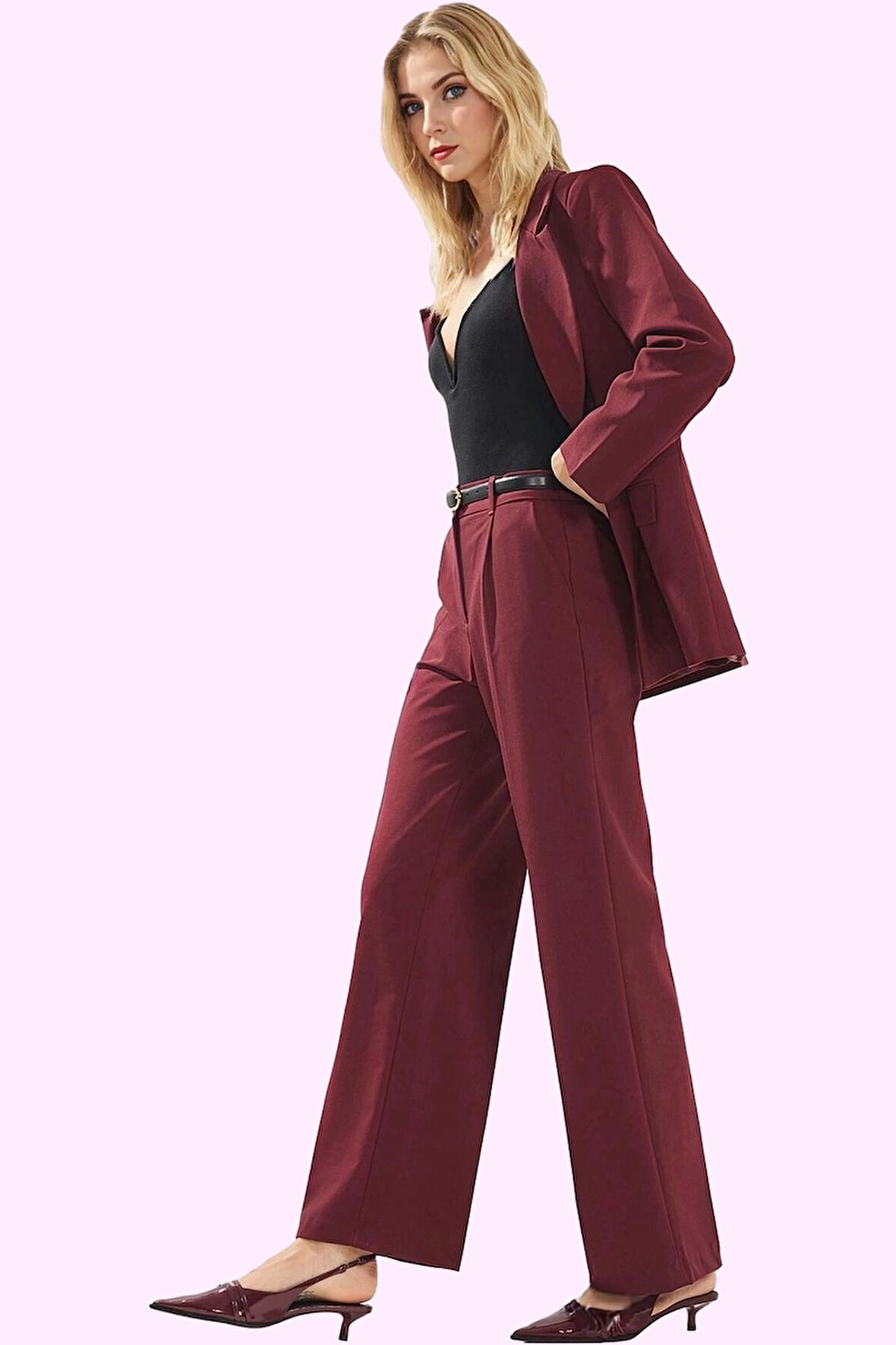 Kadın Yüksek Bel Wide Leg Pantolon Rahat Ve Şık Günlük Kombinler Yaz Aylarının Vazgeçilmezi