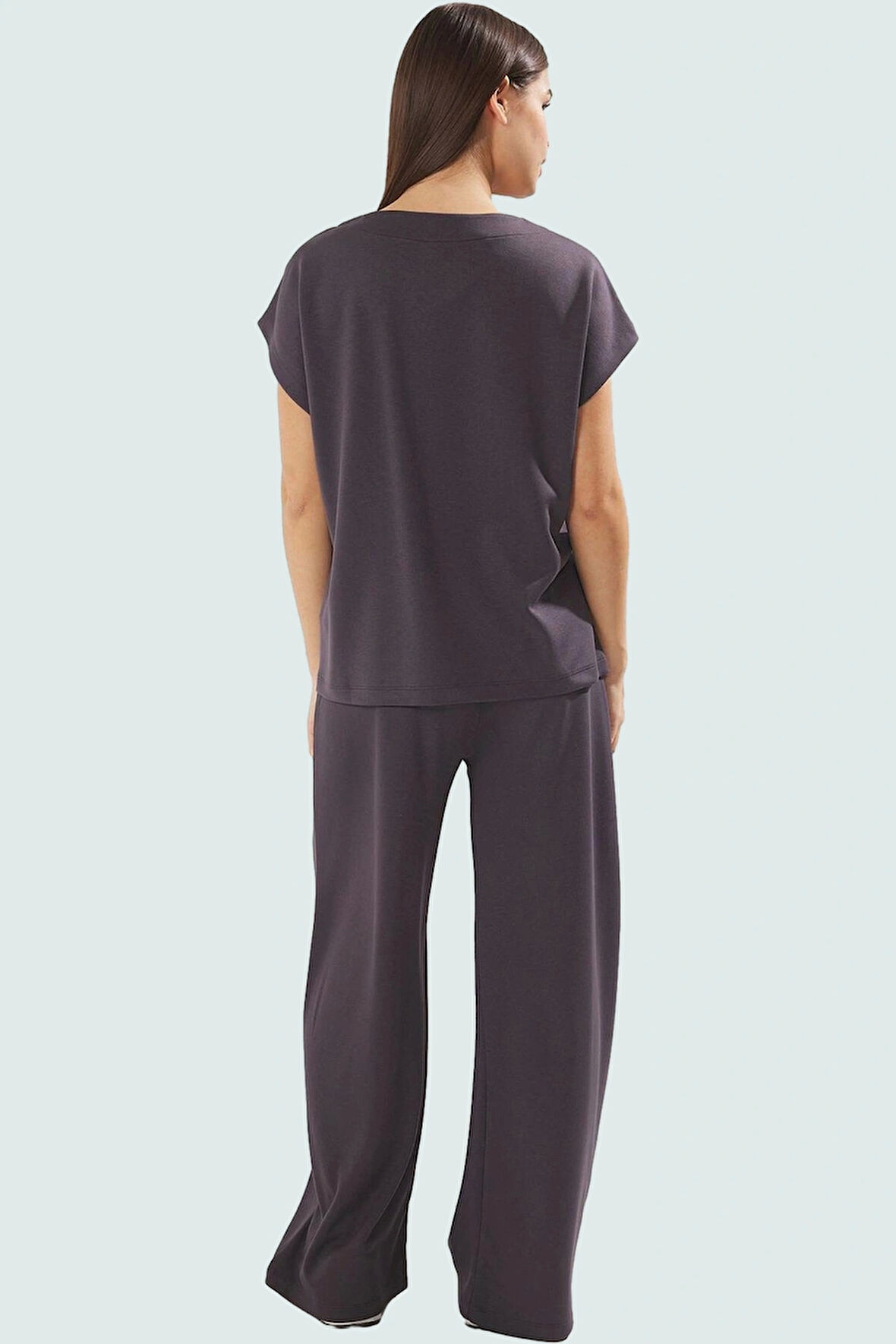 Şık ve Rahat Örme Alt Üst Takım Viskoz Polyester Elastan Karışımı Kaliteli İşçilik