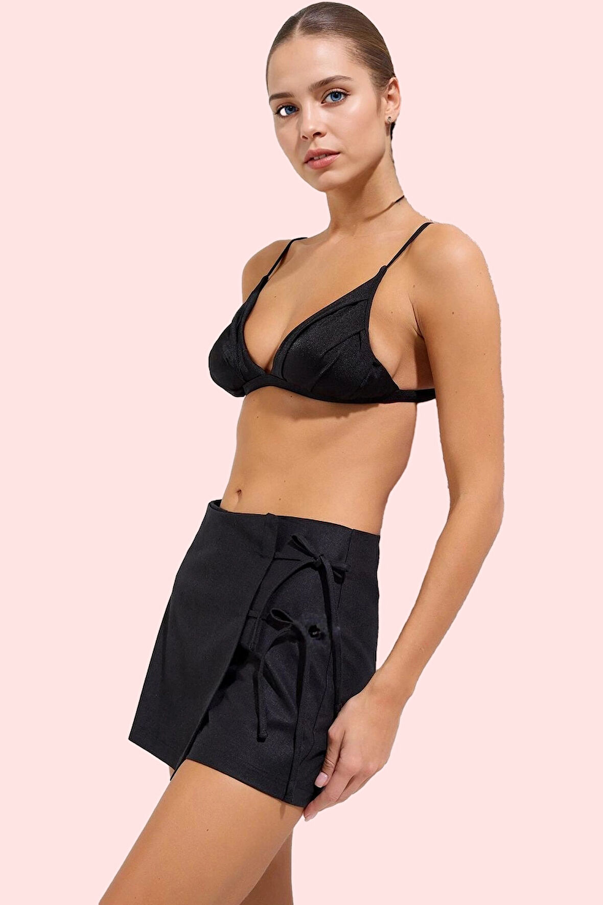 Kadın Kısa Boy Şort Straight Kalıp Yazlık Plaj Giyim Günlük Kullanım Yaz Aylarının Vazgeçilmezi